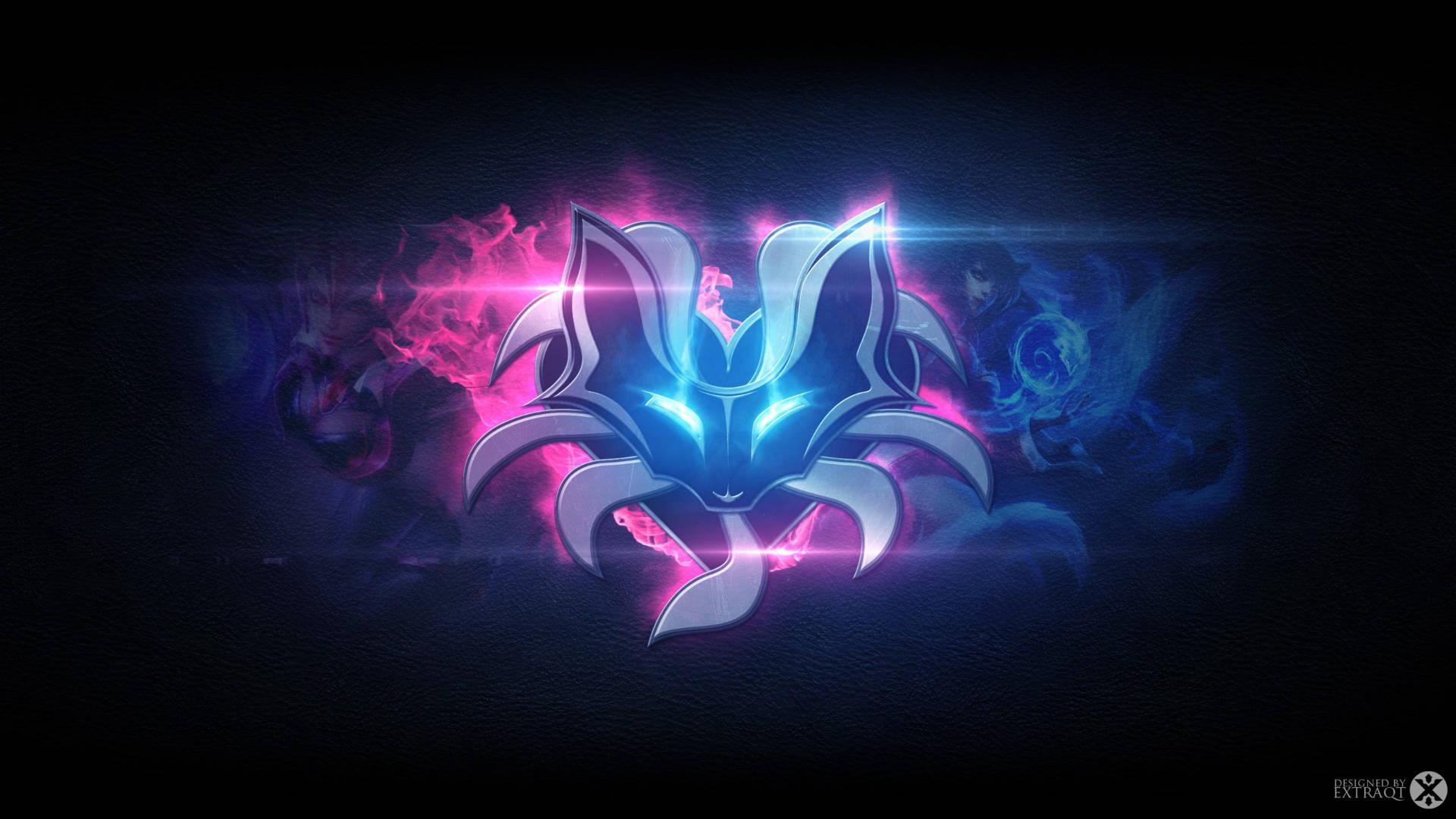1920x1080 Download Neon Purple Fox Wallpaper