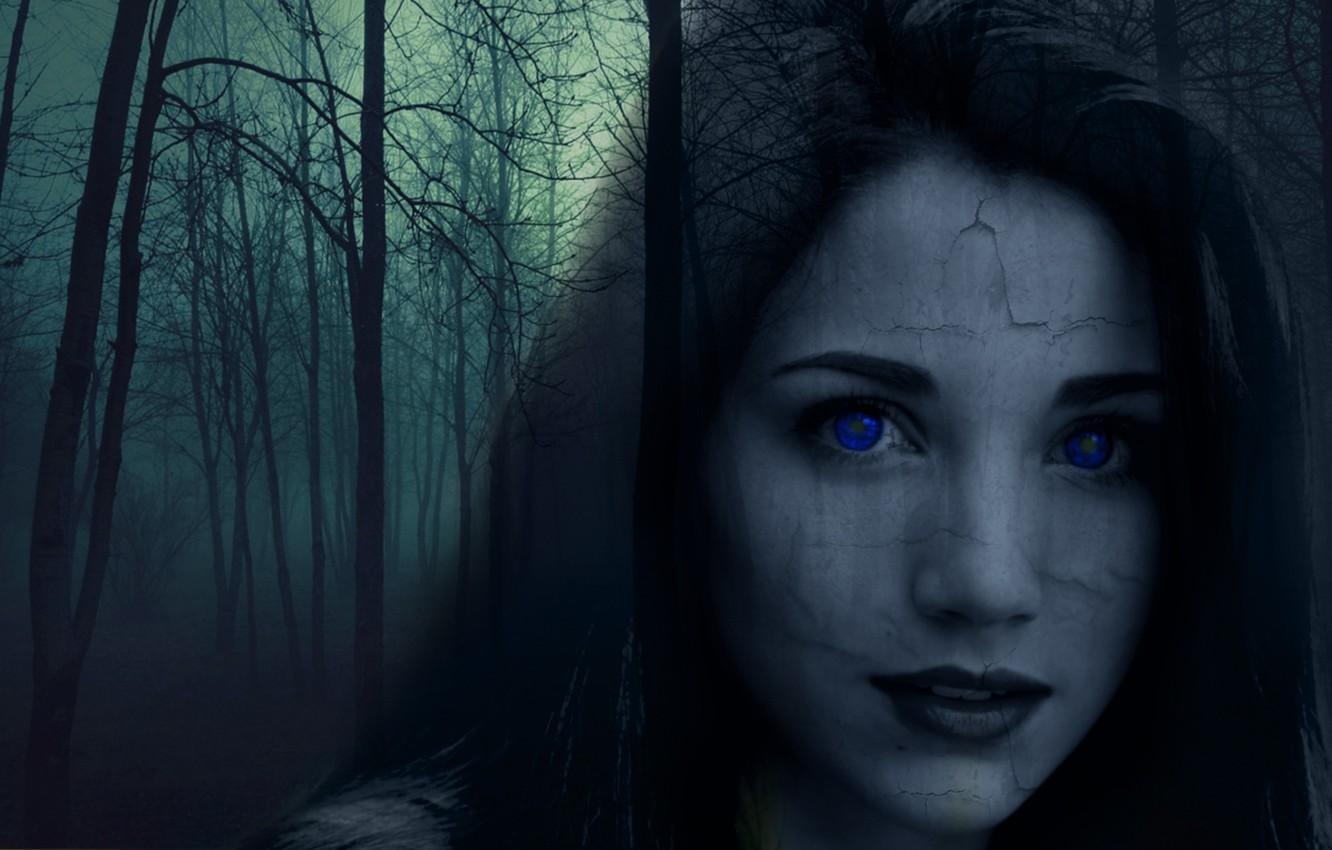 1332x850 Ghost Girl Wallpaper
