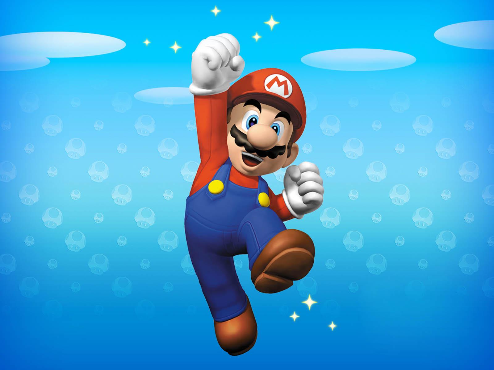 1600x1200 Super Mario Background