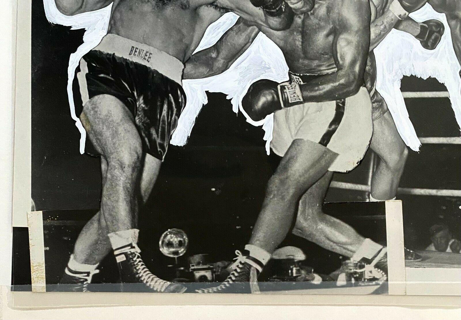 1600x1111 Vintage Boxing Photo Collage Champions Rocky Marciano Joe Louis Ezzard