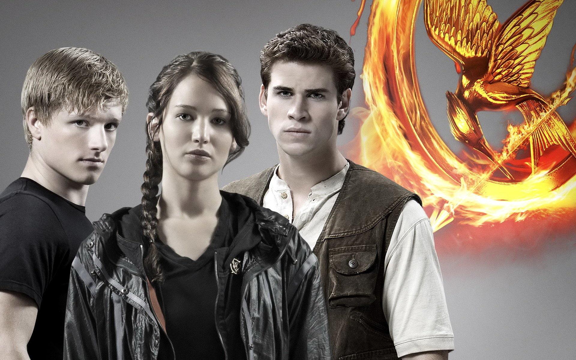 1920x1200 Wallpaper / Gale Hawthorne, 1080P, Liam Hemsworth, Peeta Mellark, Katniss Everdeen, The Hunger Games, Josh Hutcherson, Jennifer Lawrence free download