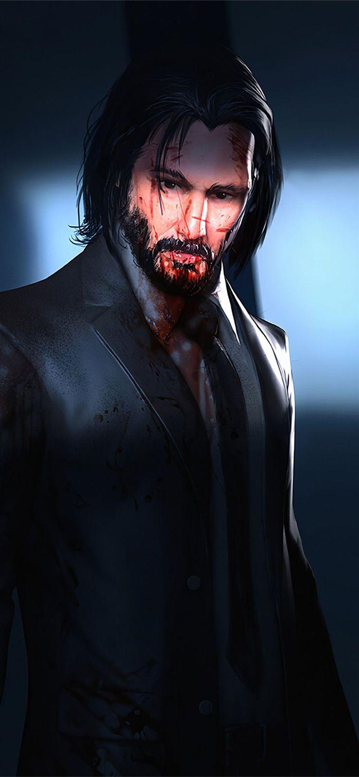 736x1593 john wick chapter 4 #JohnWick Movies #movies #artist #artwork #digitalart #Artstation #iPhoneXWallpaper. John wick, Character art, Wallpaper