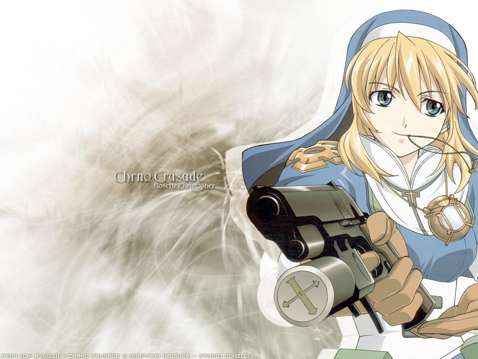 1600x1200 HD desktop wallpaper: Anime, Chrono Crusade download free picture