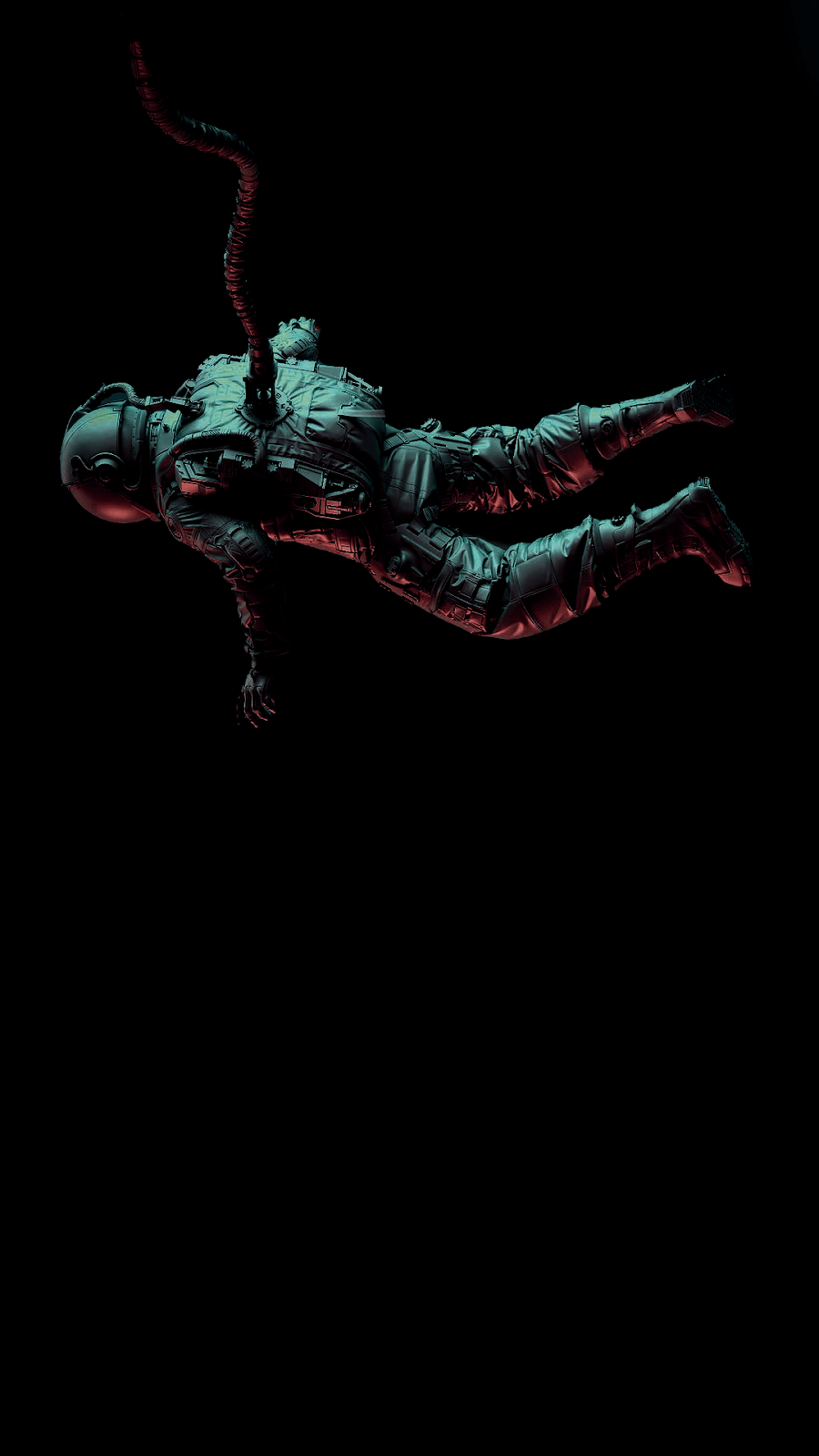 900x1600 Astronaut amoled wallpaper