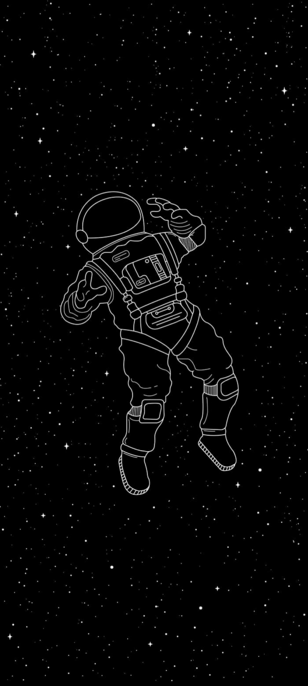 1080x2400 Wallpaper Astronaut, Amoled, Black Aesthetic Space, Space, Aesthetics, Background Free Image