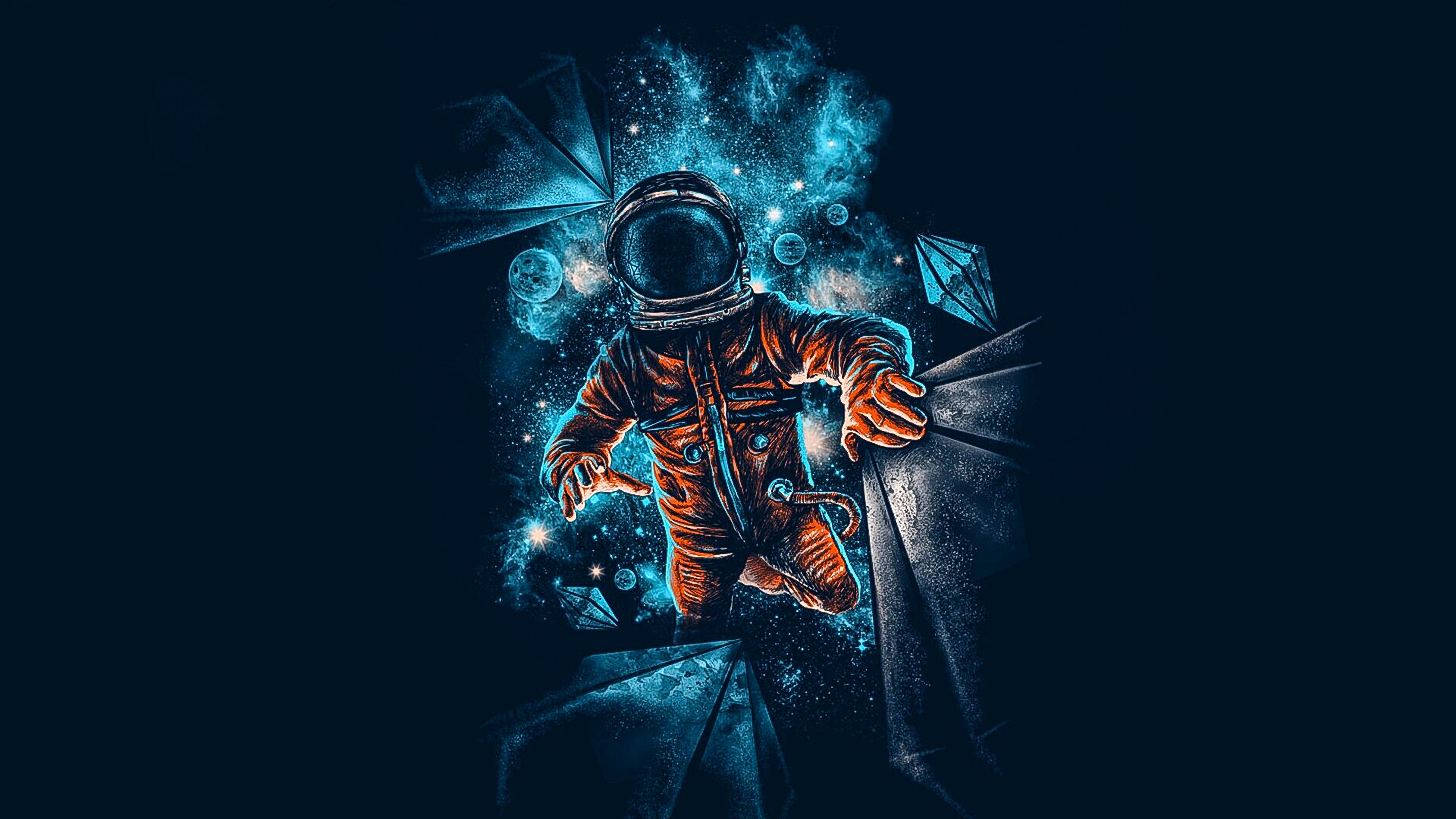 3840x2160 Free download AMOLED Astronaut Wallpaper Album on Imgur [1440x2560] for your Desktop, Mobile & Tablet. Explore Spaceman Wallpaper