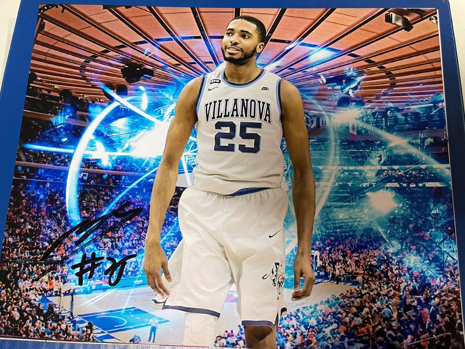1600x1200 MIKAL BRIDGES SIGNED AUTOGRAPH NBA PHOTO VILLANOVA PHOENIX SUNS Proof