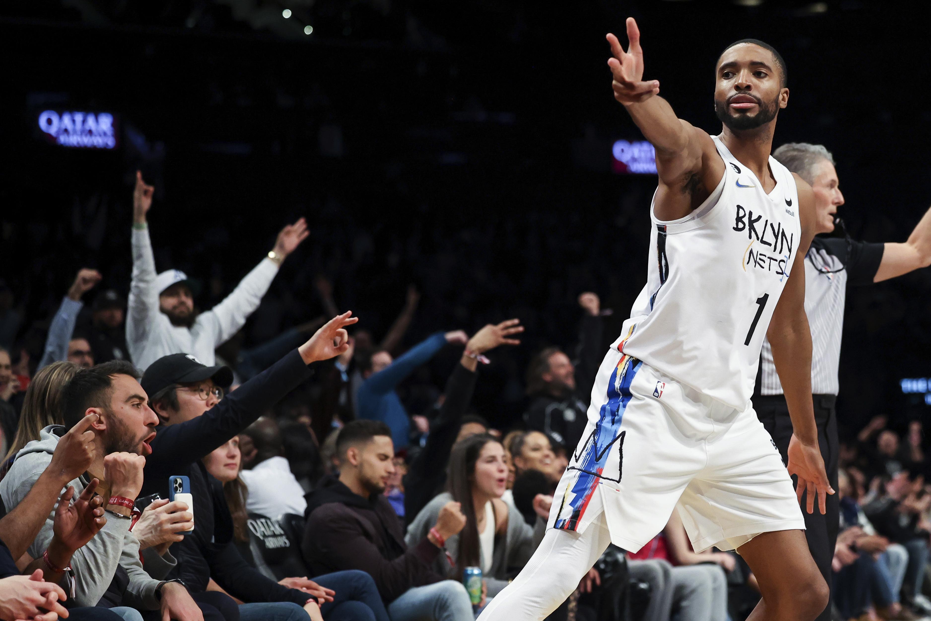 3751x2501 Mikal Bridges Scores Career High 45 Points In Win Over Heat: 'My Teammates Kept Finding Me'