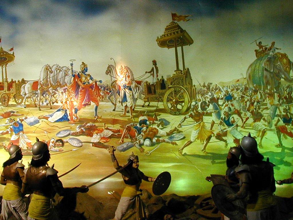 1024x768 Krishna Mahabharat Wallpaper, Image & Photo Download