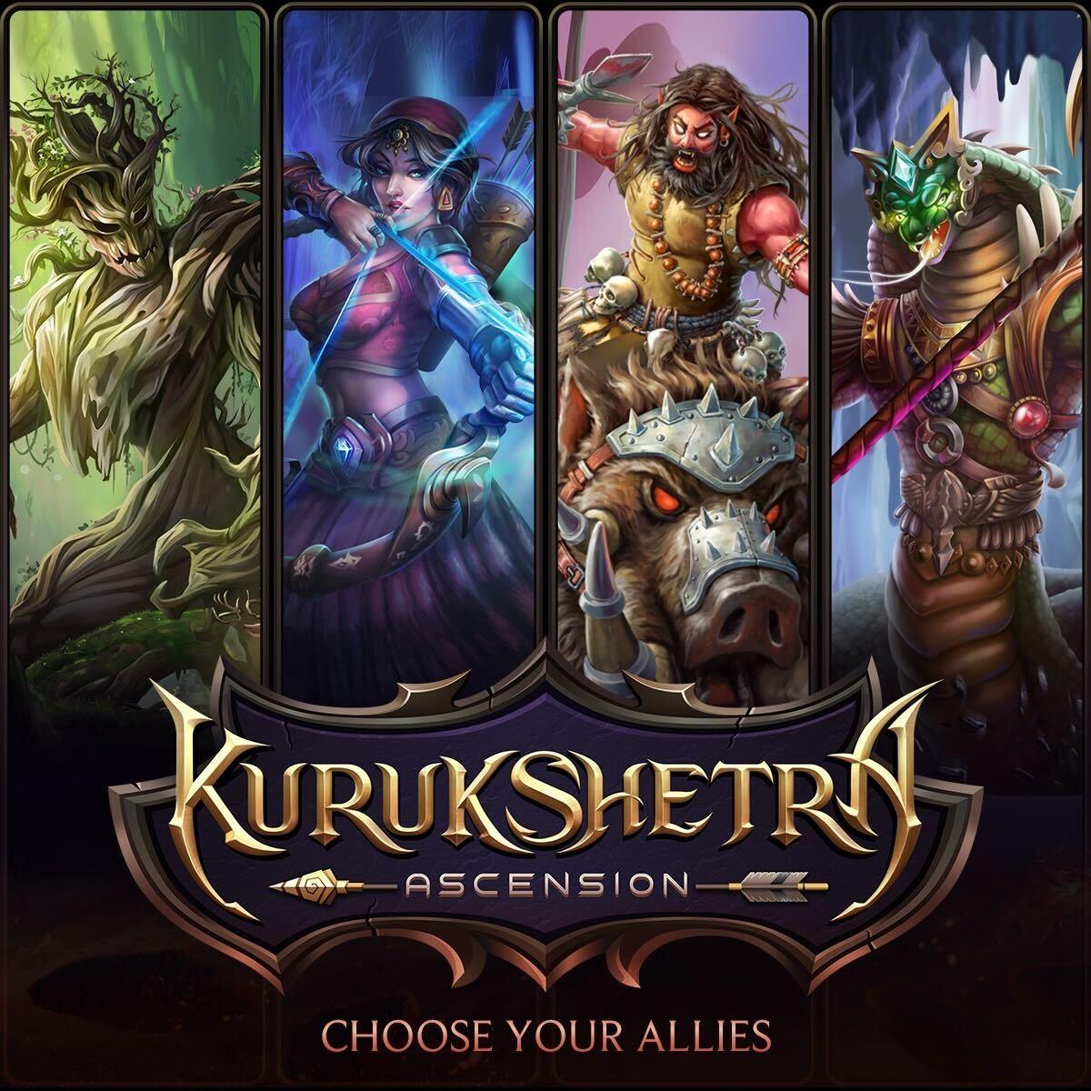 1200x1200 Lumikai is T minus 0 day to the open beta for Kurukshetra: Ascension. The first slice (including multiplayer!) of India's first strategy card collectible game is now live on