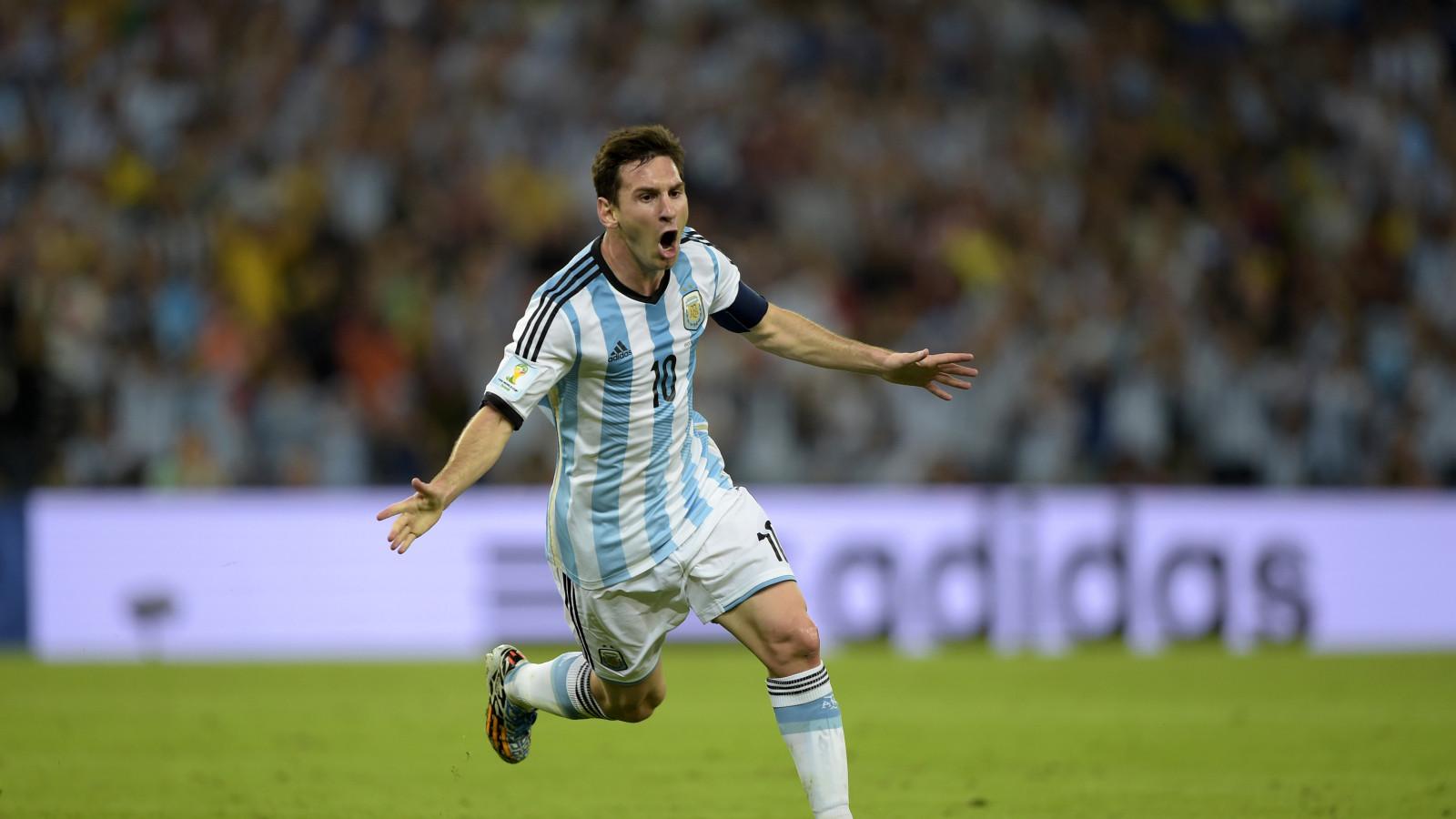 1600x900 Lionel Messi 4k Celebration 1600x900 Resolution Wallpaper, HD Sports 4K Wallpaper, Image, Photo and Background