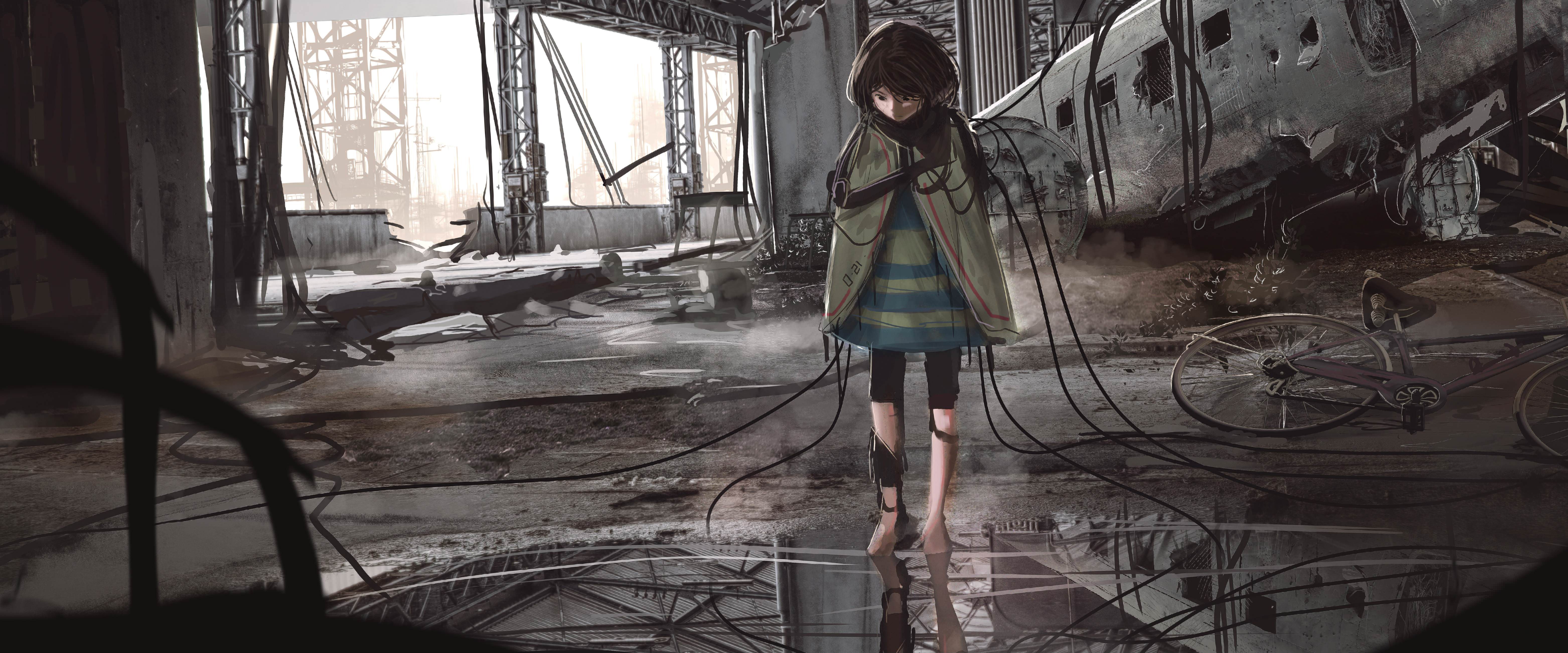 6251x2603 Relax Anime 4k Wallpaper