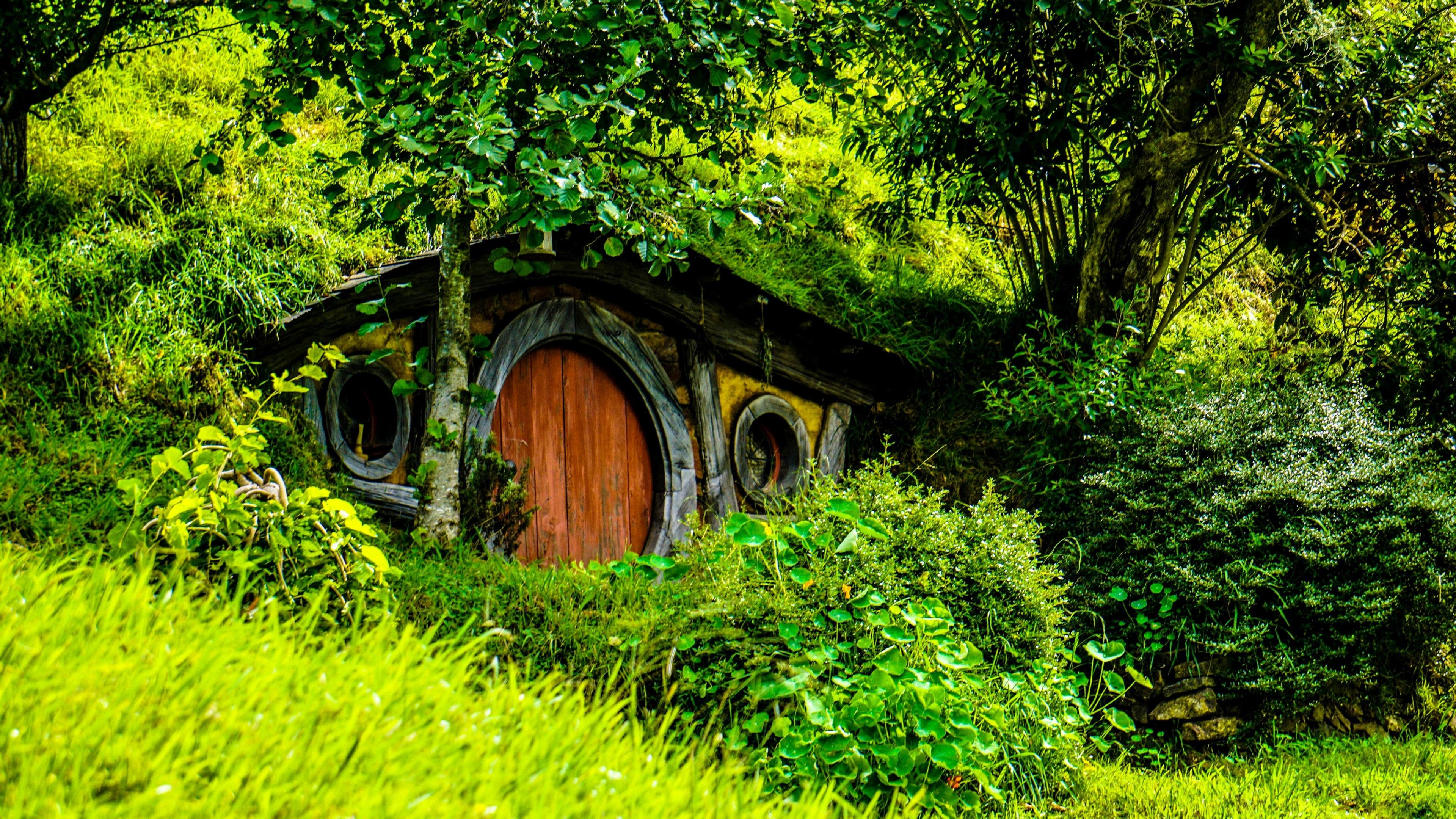 3840x2160 Wallpaper / fantasy outdoor the shire and hobbit HD 4k wallpaper free download