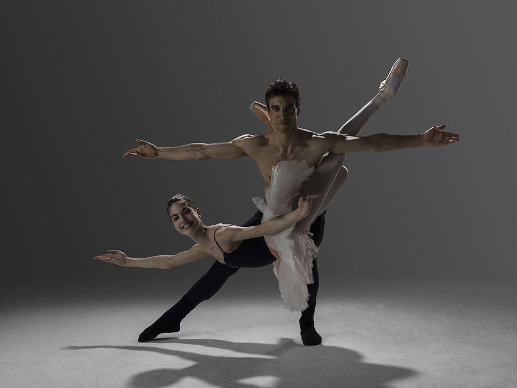 1024x768 male dancer and female ballerina performing together a pas de deux in. Male dancer, Dancer, Dance photography