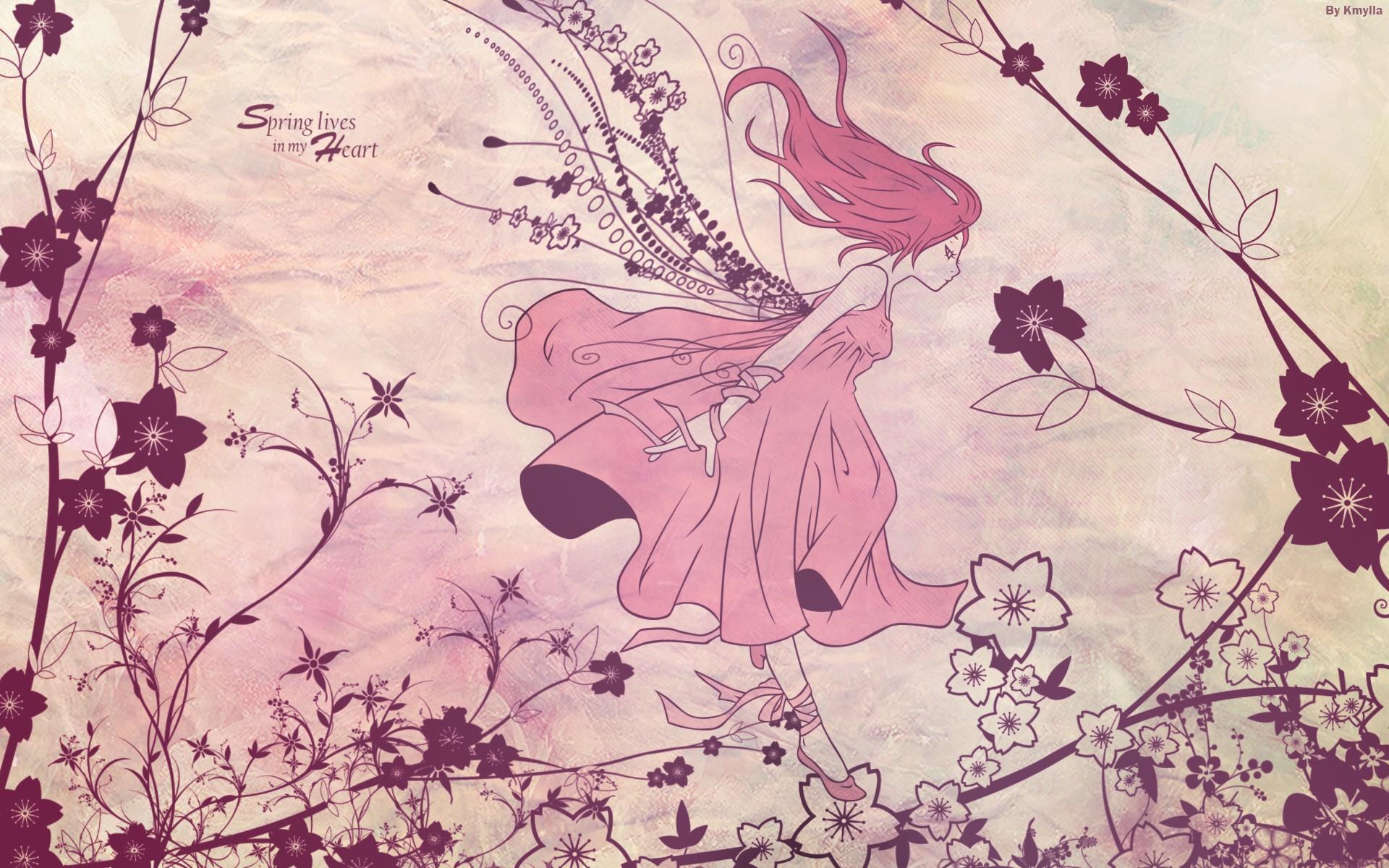 1920x1200 Free download Spring Ballet Google Skins [1920x1200] for your Desktop, Mobile & Tablet. Explore Pink Anime Wallpaper. Pink Wallpaper, Wallpaper Pink, Anime Background