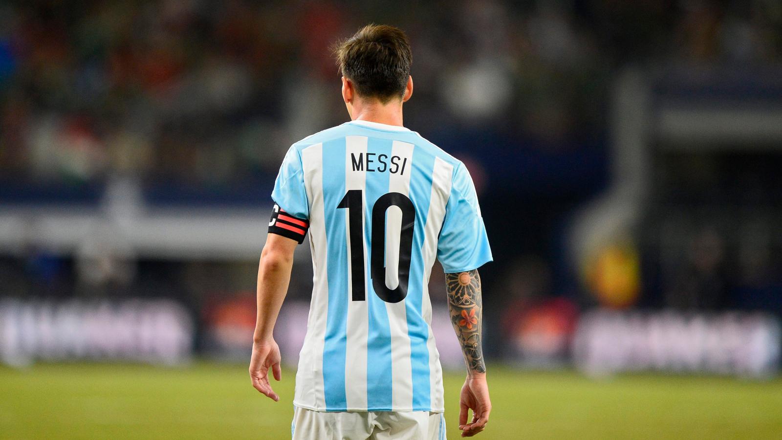 1600x900 Download wallpaper 1600x900 lionel messi, 10 number, jersey, 16:9 widescreen 1600x900 HD background, 9606