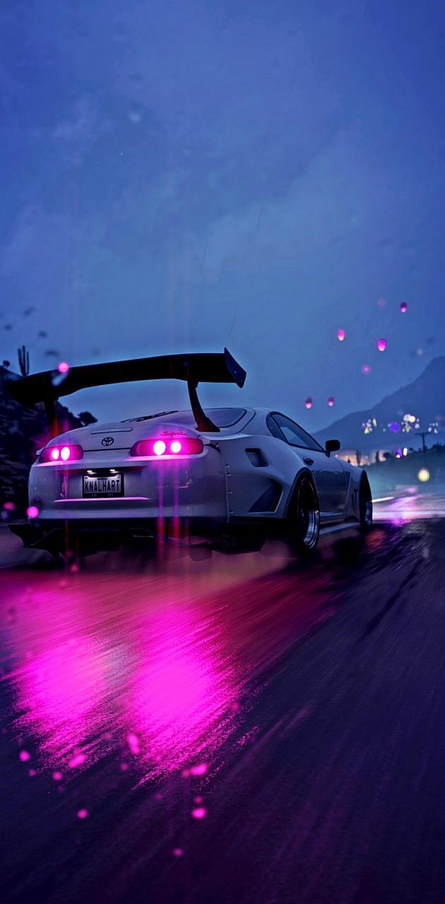 630x1280 FH5 JDM Supra wallpaper