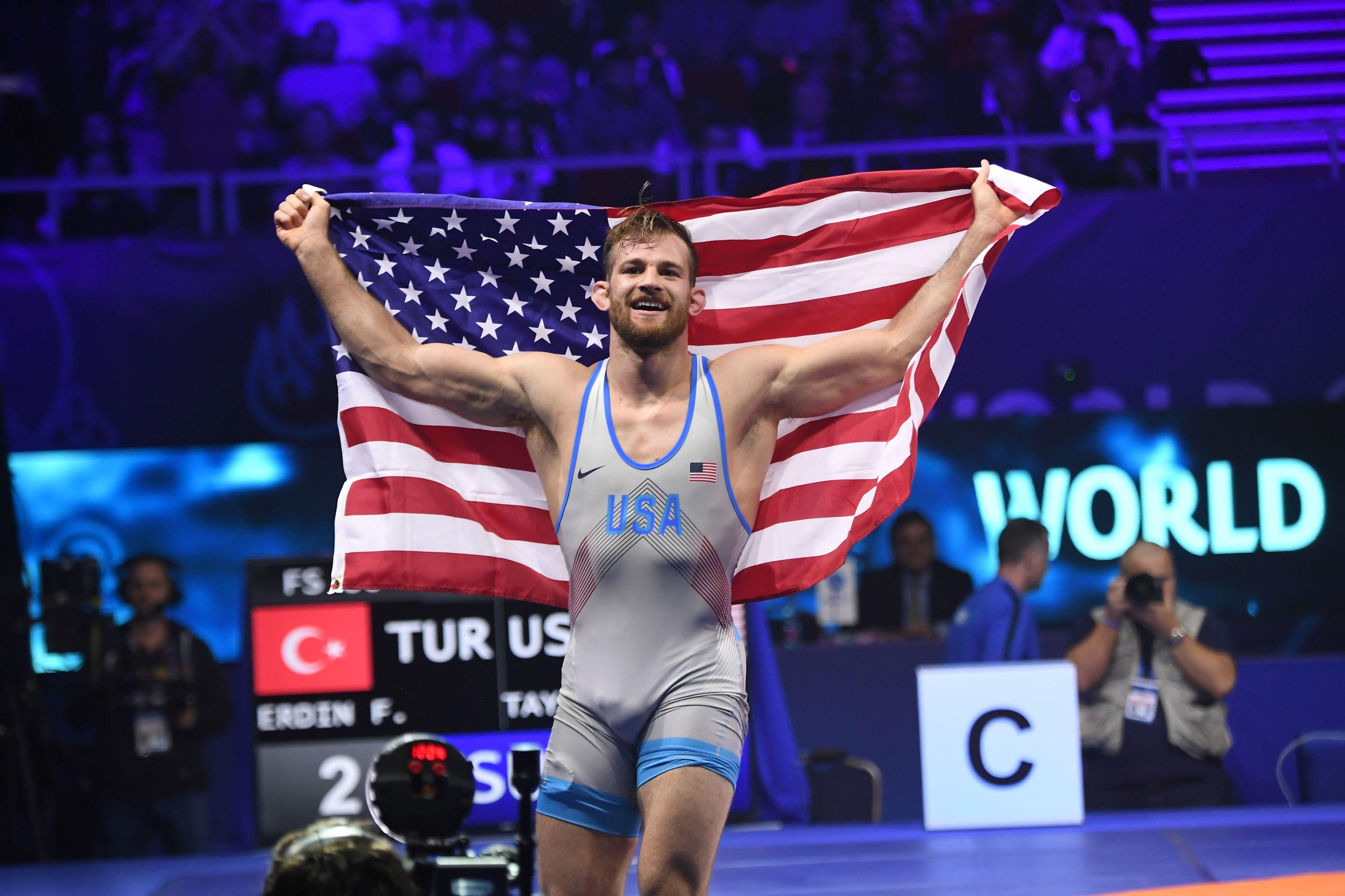 3200x2133 Penn State Wrestling legends face off in Olympic Trials Finals