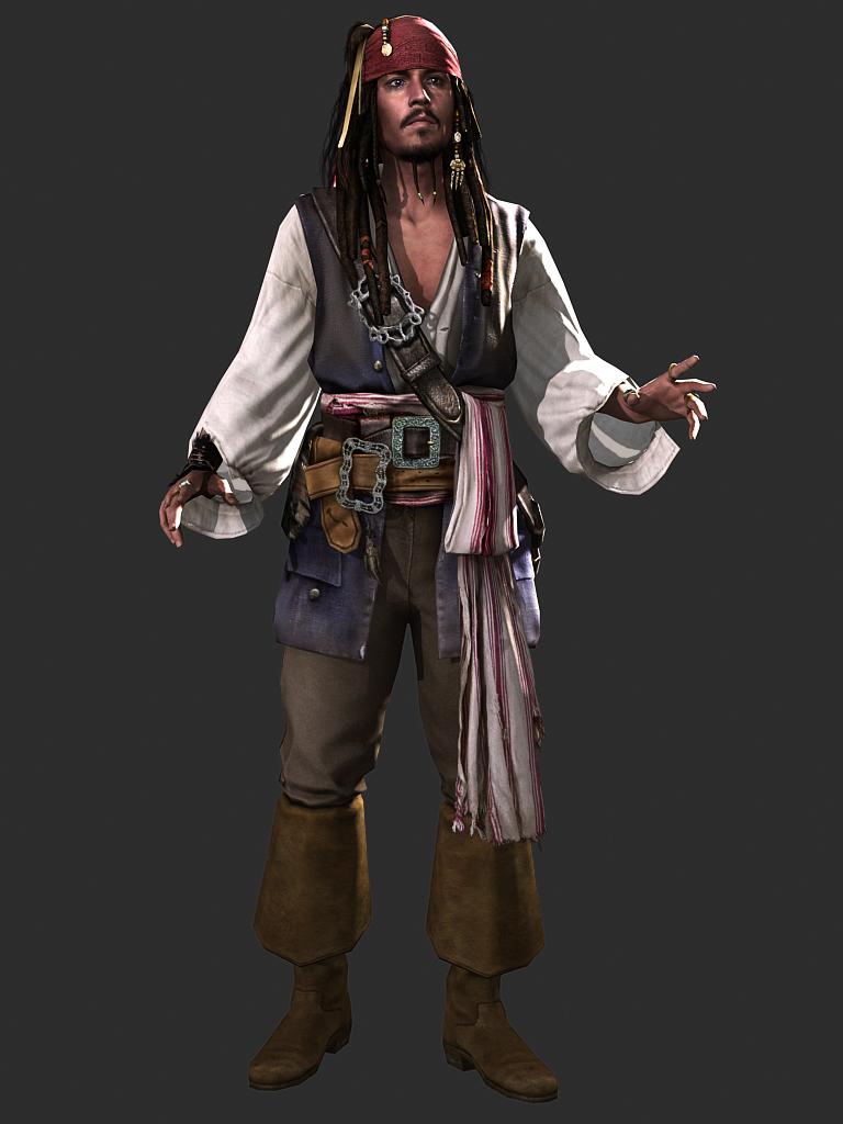 768x1024 Jack Sparrow of the Caribbean: At World's End