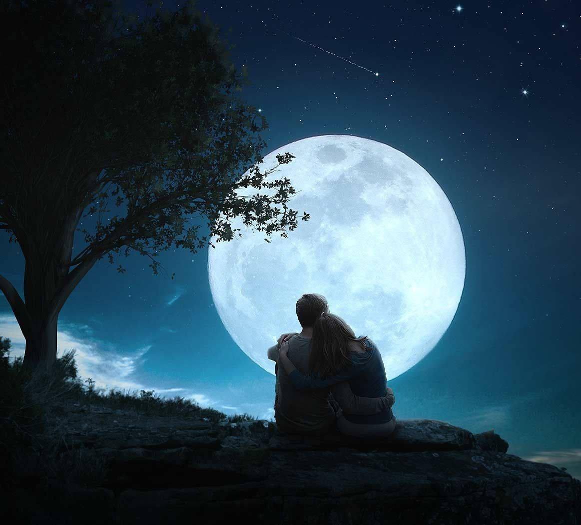 1163x1050 Free Romantic Moon Wallpaper Downloads, Romantic Moon Wallpaper for FREE