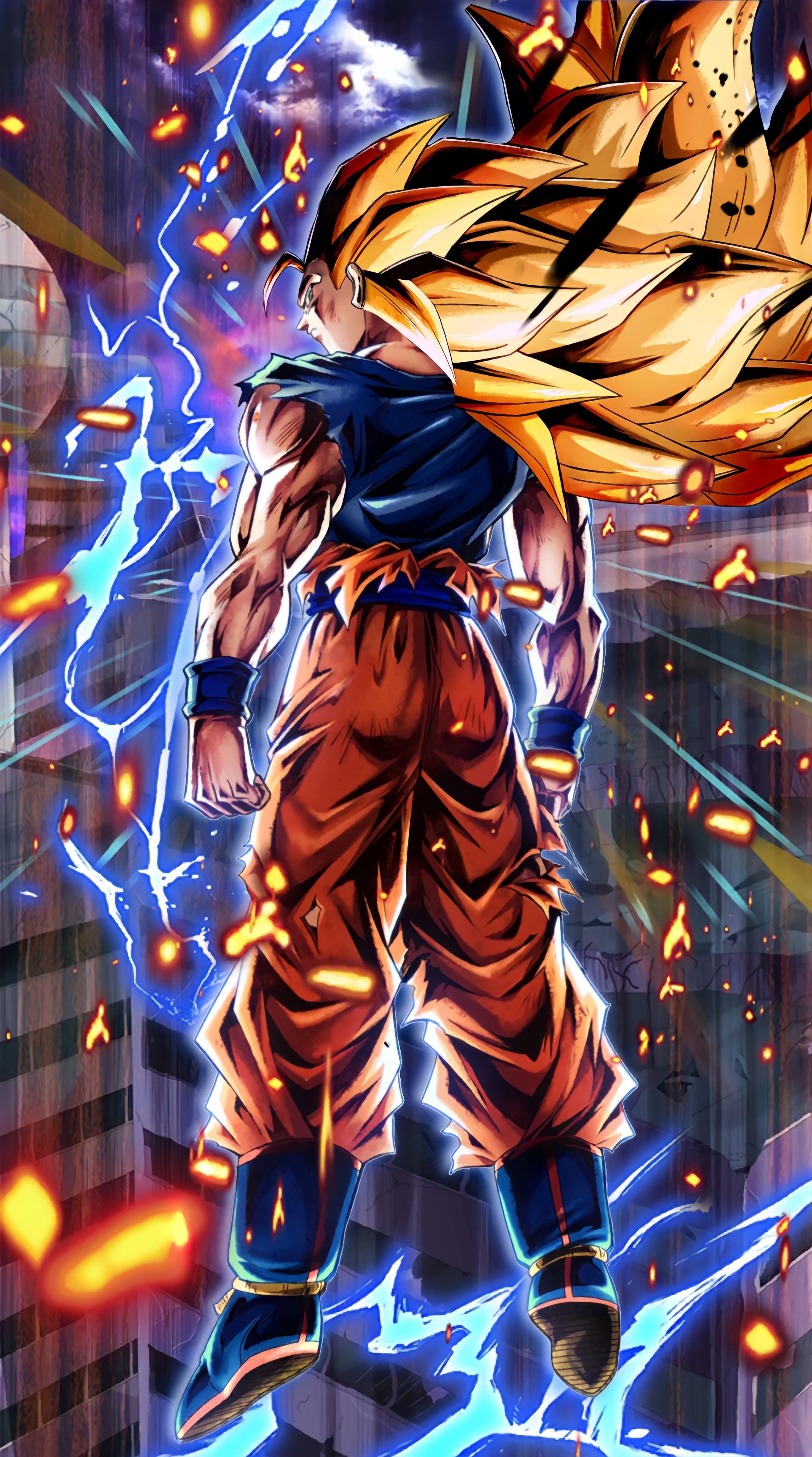 Goku SSJ3 iPhone Wallpapers - Top Free Goku SSJ3 iPhone Backgrounds ...