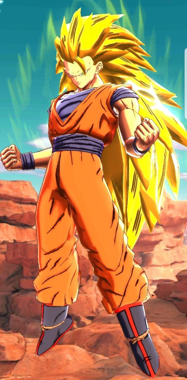630x1280 Super Saiyan 3 Goku wallpaper