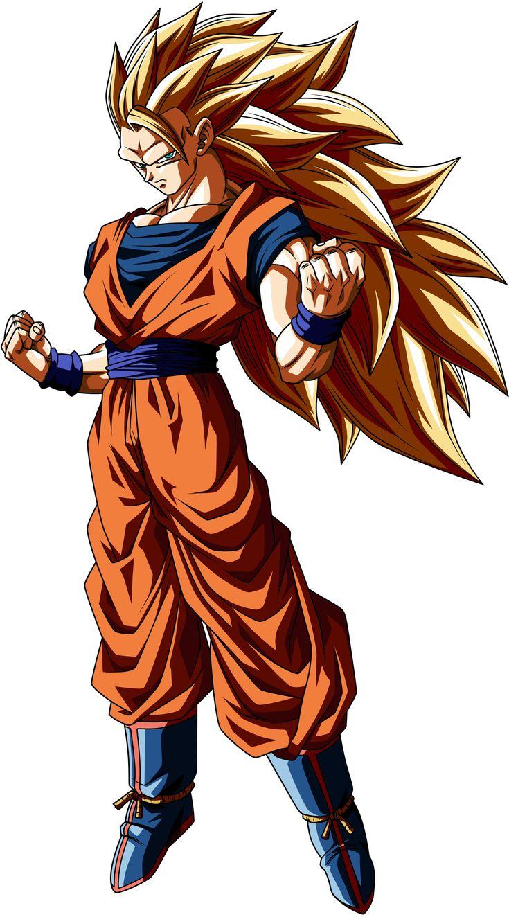735x1324 Goku SSJ3. Ssj Fotos de gohan, Personajes de goku