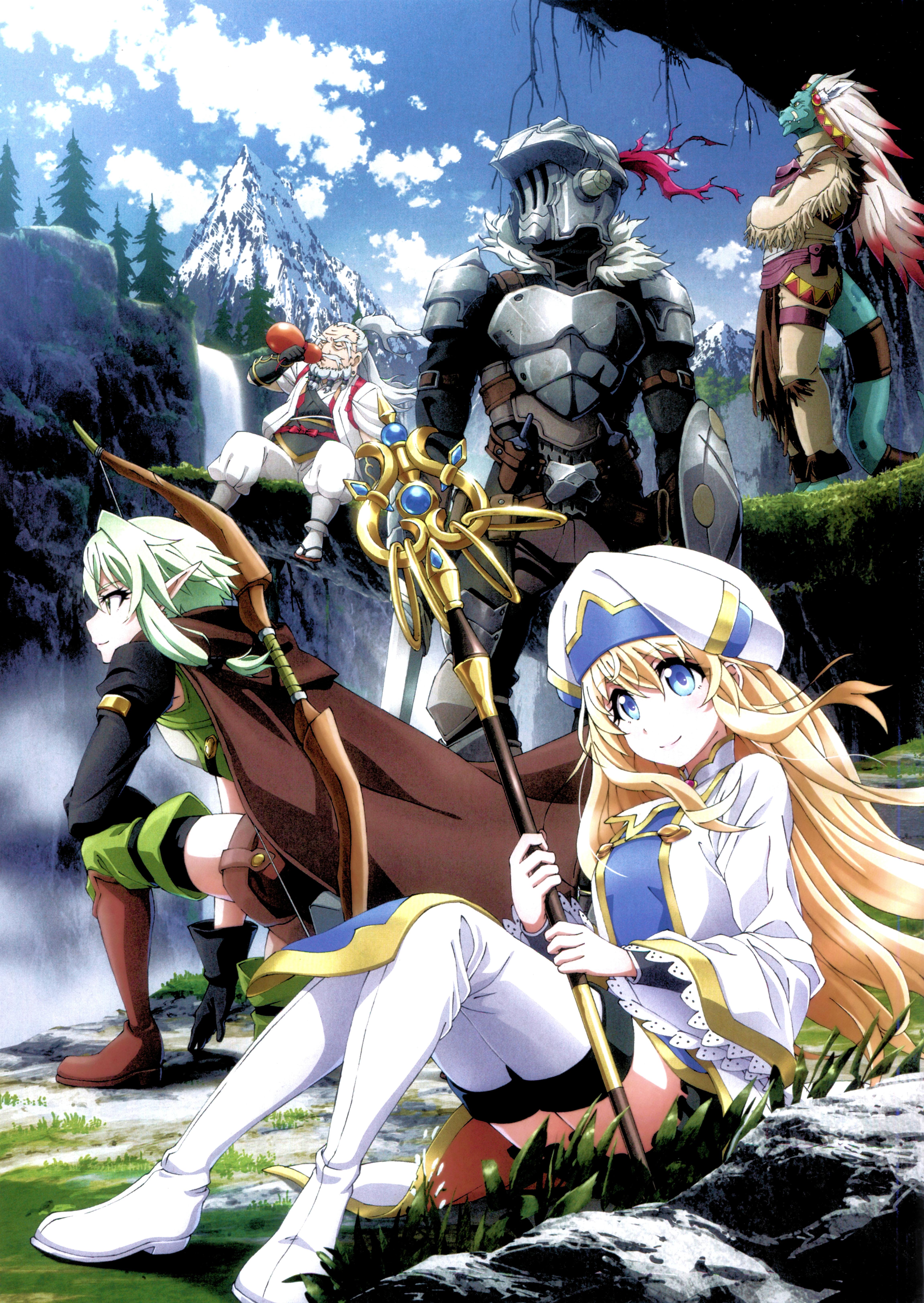 4605x6494 Priestess (Goblin Slayer) and Scan Gallery