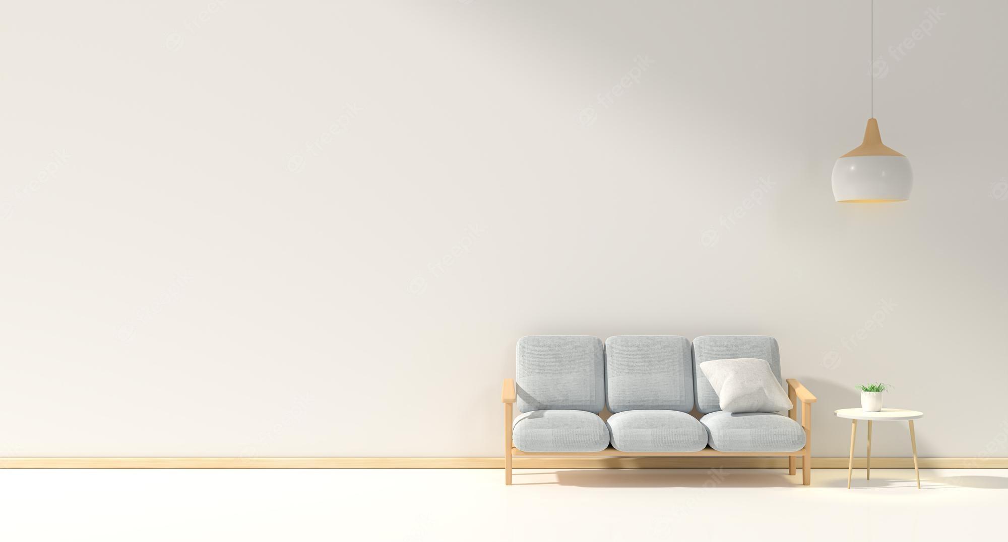2000x1077 Free download Premium Photo Minimal interior design room with sofa interior [2000x1077] for your Desktop, Mobile & Tablet. Explore Minimal Interior Wallpaper. Minimal Wallpaper, Flat Wallpaper Minimal, Minimal Desktop Wallpaper