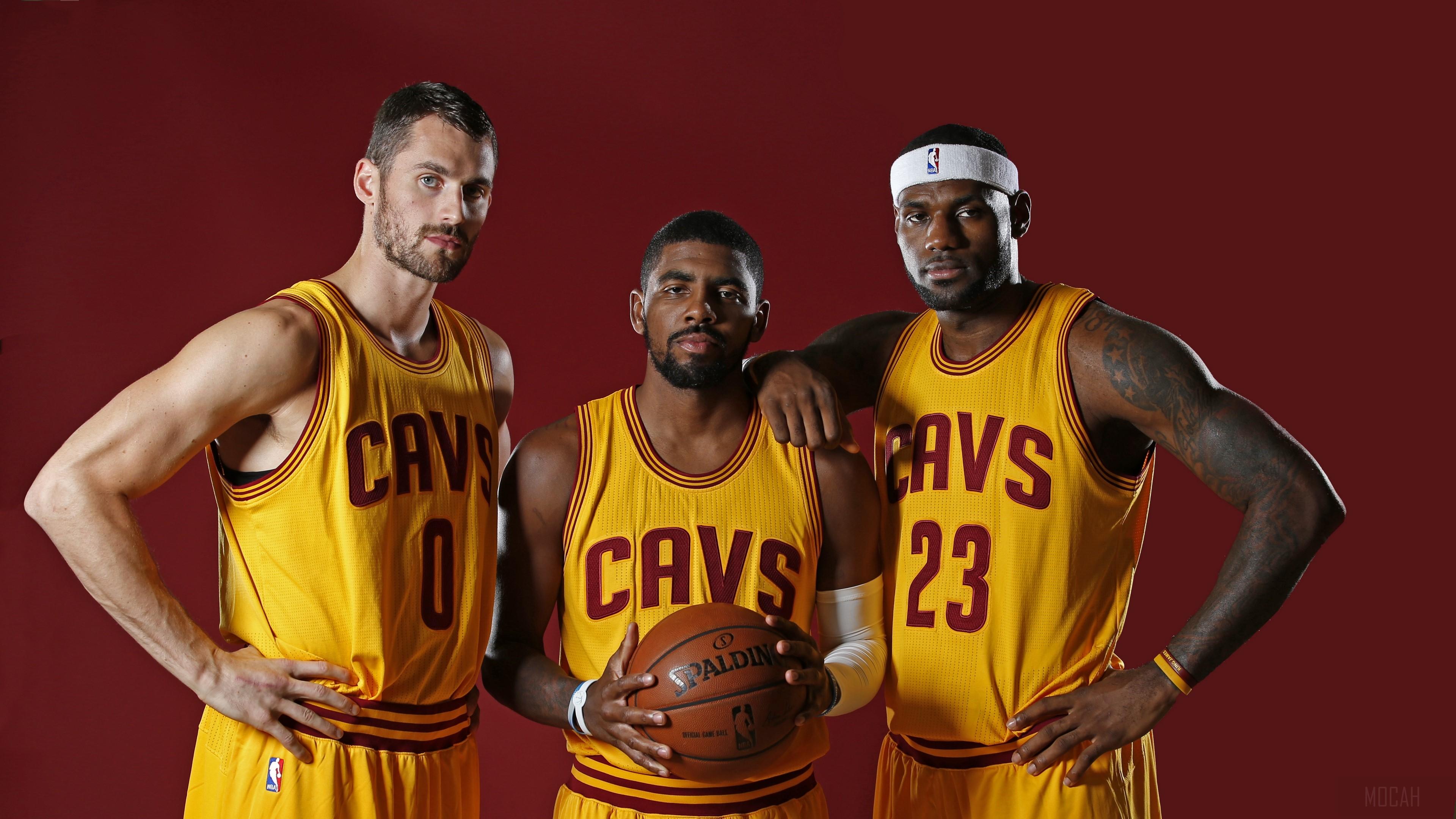 3840x2160 cleveland cavaliers, kyrie irving, kevin love, anderson varejao 4k Gallery HD Wallpaper