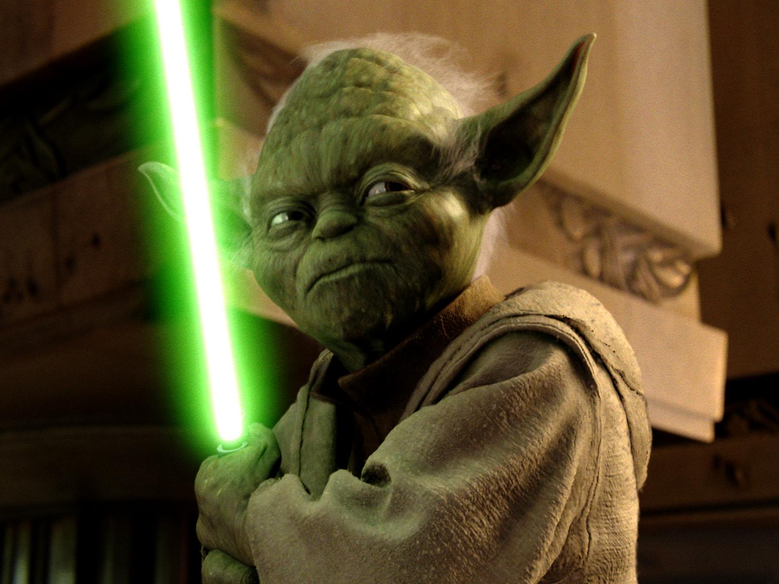 1600x1200 Awesome Yoda Wallpaper