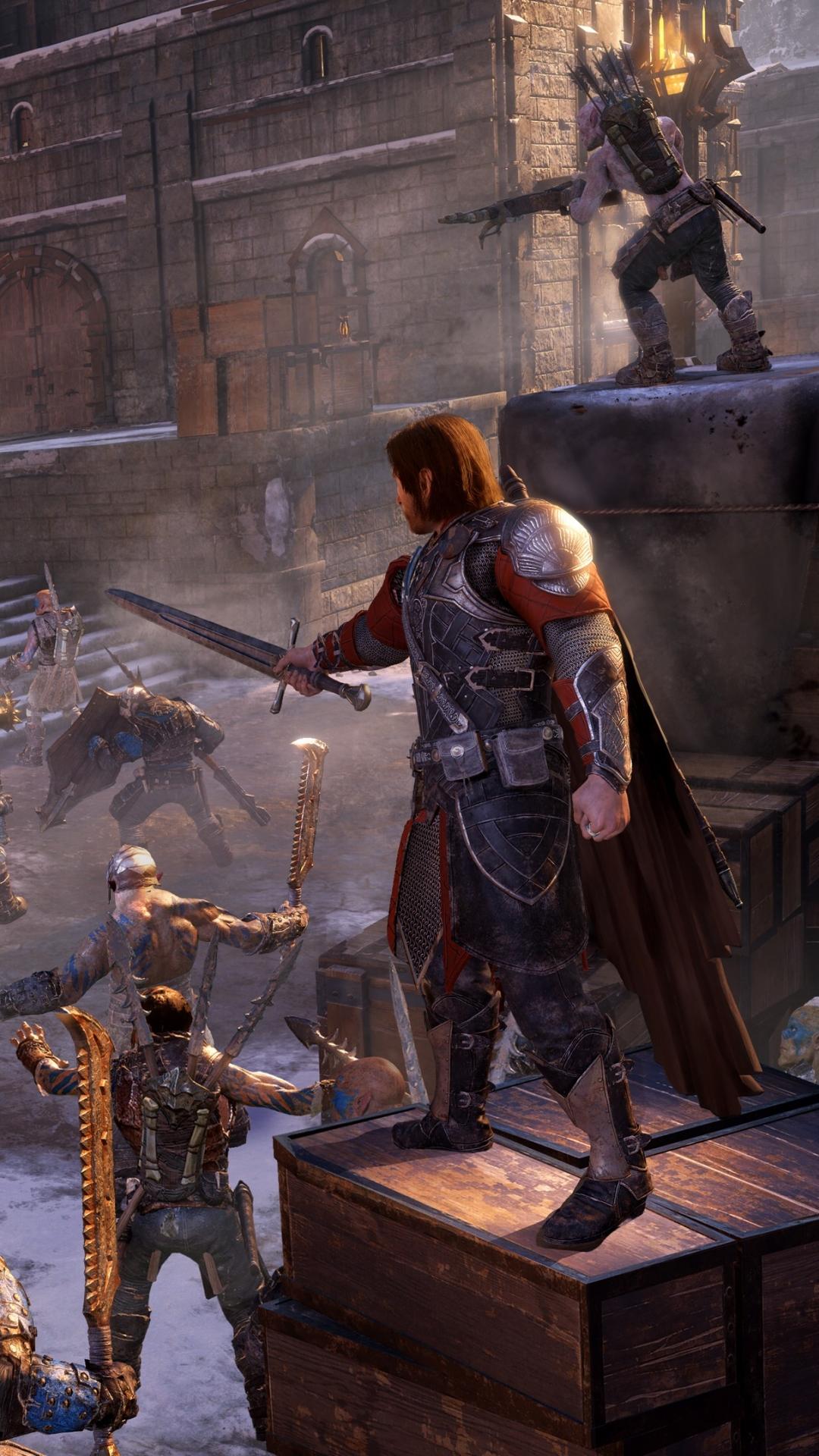 1080x1920 Middle Earth: Shadow Of War Phone Wallpaper