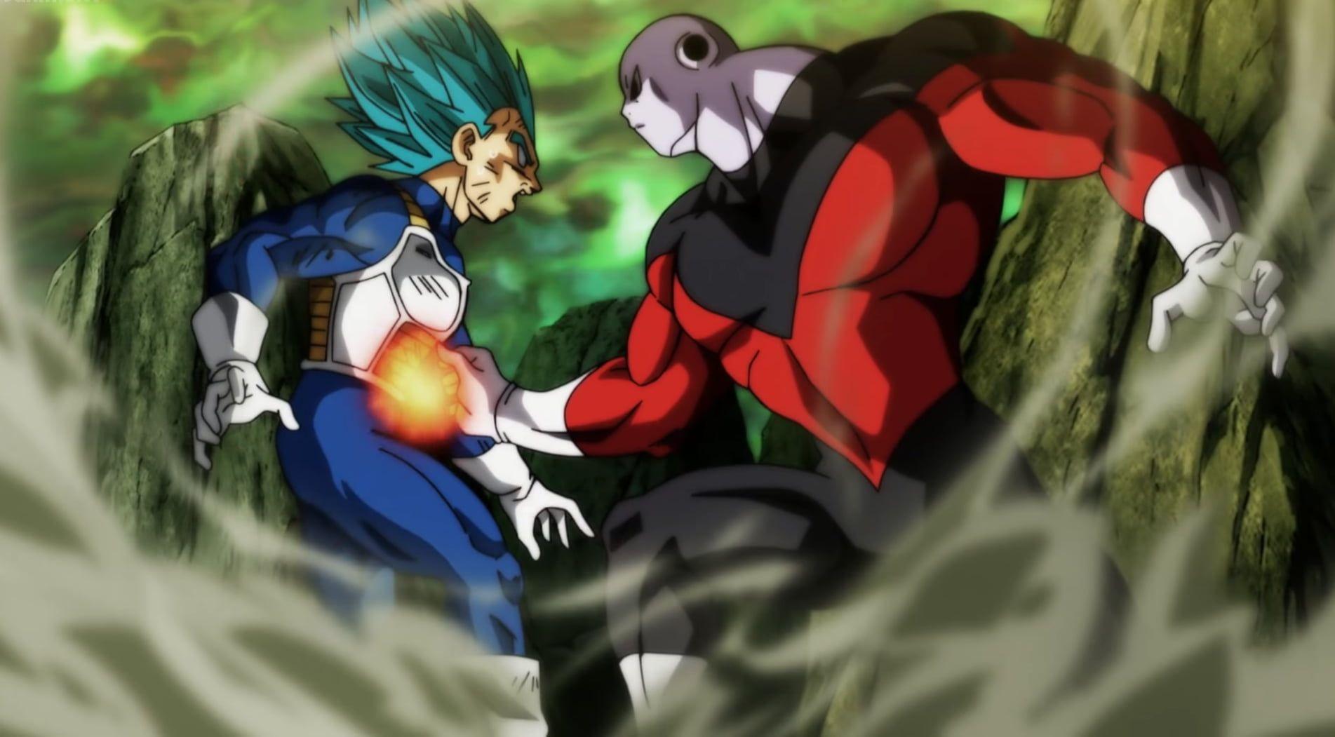1903x1051 Vegeta and Jiren, Vegeta, jiren the gray, jiren, Super Saiyan Blue