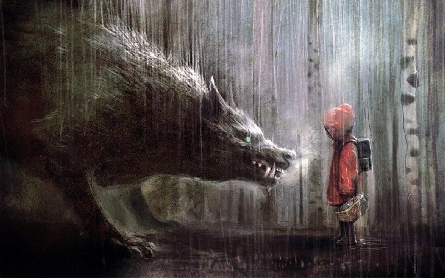 1440x900 Wolf wallpaper