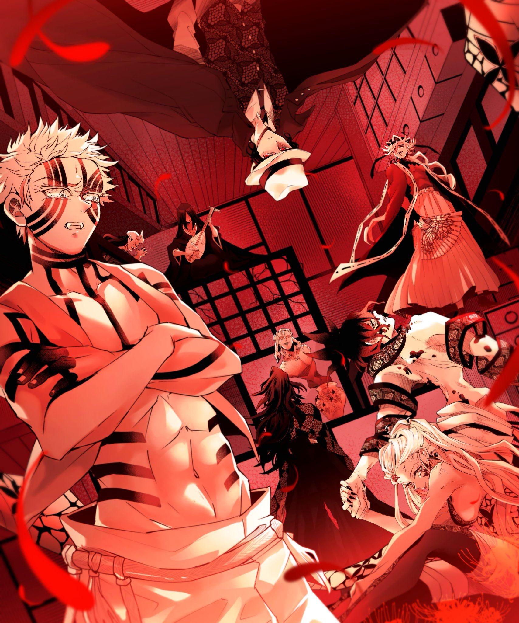 1708x2048 Upper Moon Demons. Anime, Anime Image, Demon