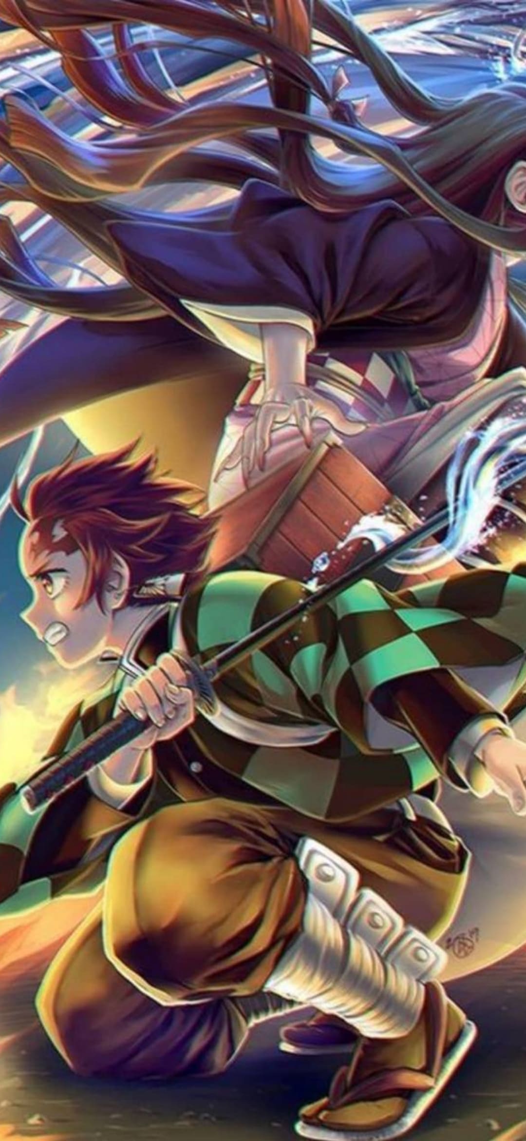 1080x2340 Free download Demon Slayer Wallpaper Best Demon Slayer Background [1080x2340] for your Desktop, Mobile & Tablet. Explore Demon Slayer Portrait Wallpaper. Slayer Band Wallpaper, Slayer Wallpaper, Demon Wallpaper