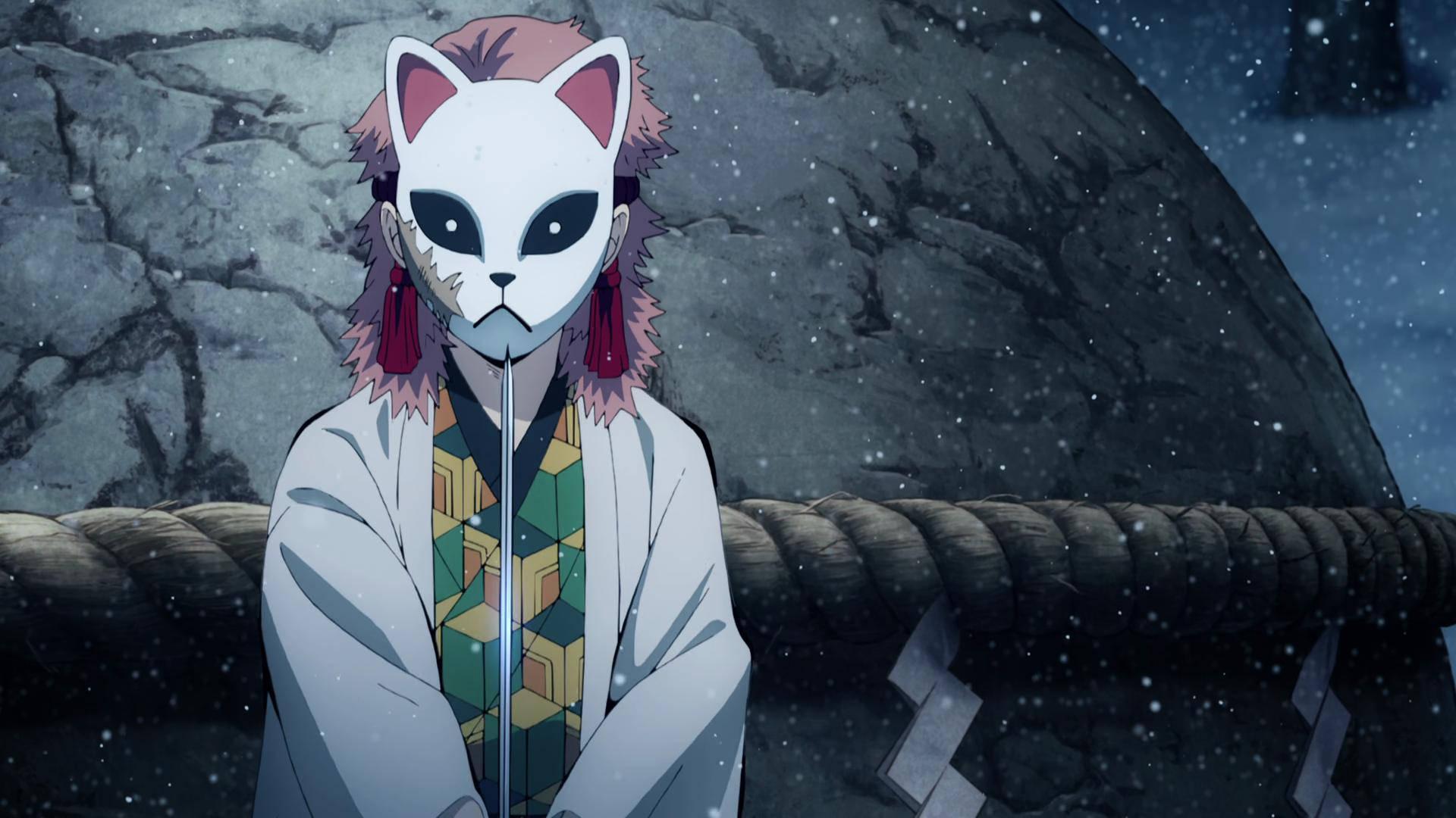 1920x1080 Download Sabito Demon Slayer Mask Wallpaper