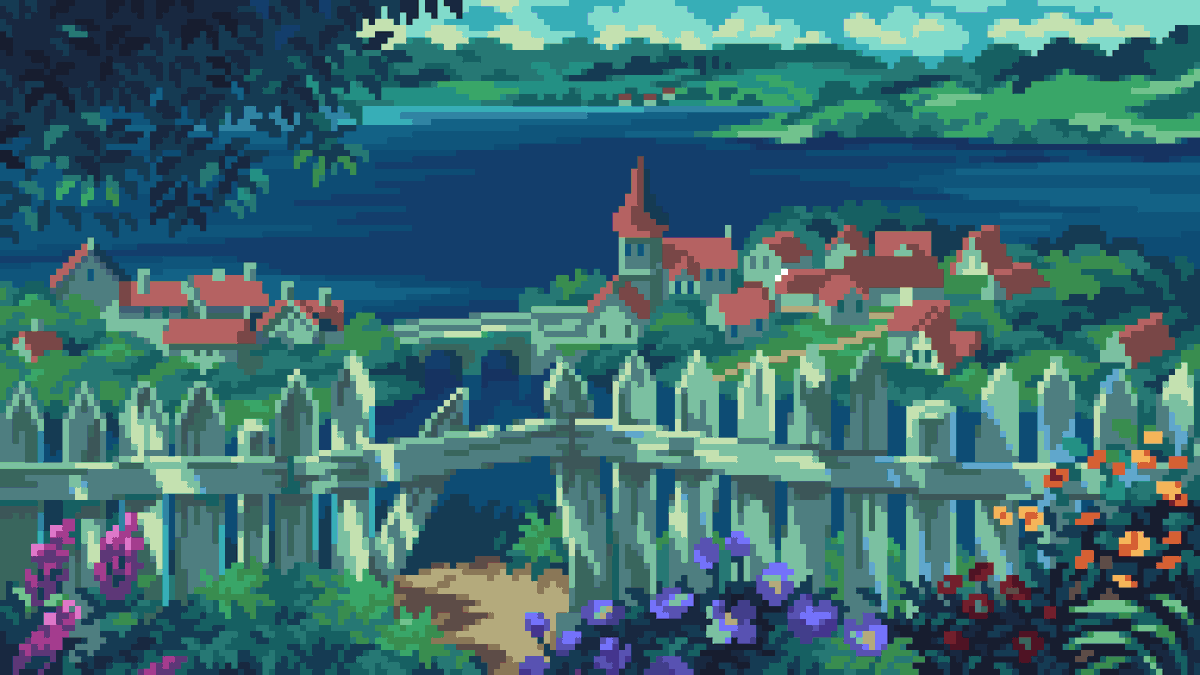 1200x675 Tofu pixel ghibli desktop wallpaper pack up to 4k 11 PNGs, check below