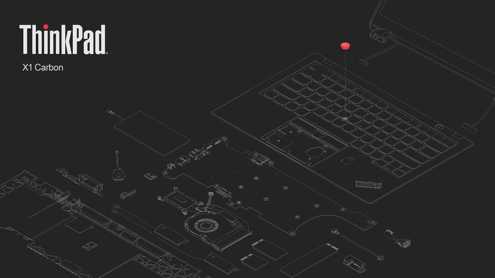1600x900 Lenovo ThinkPad X1 Wallpaper