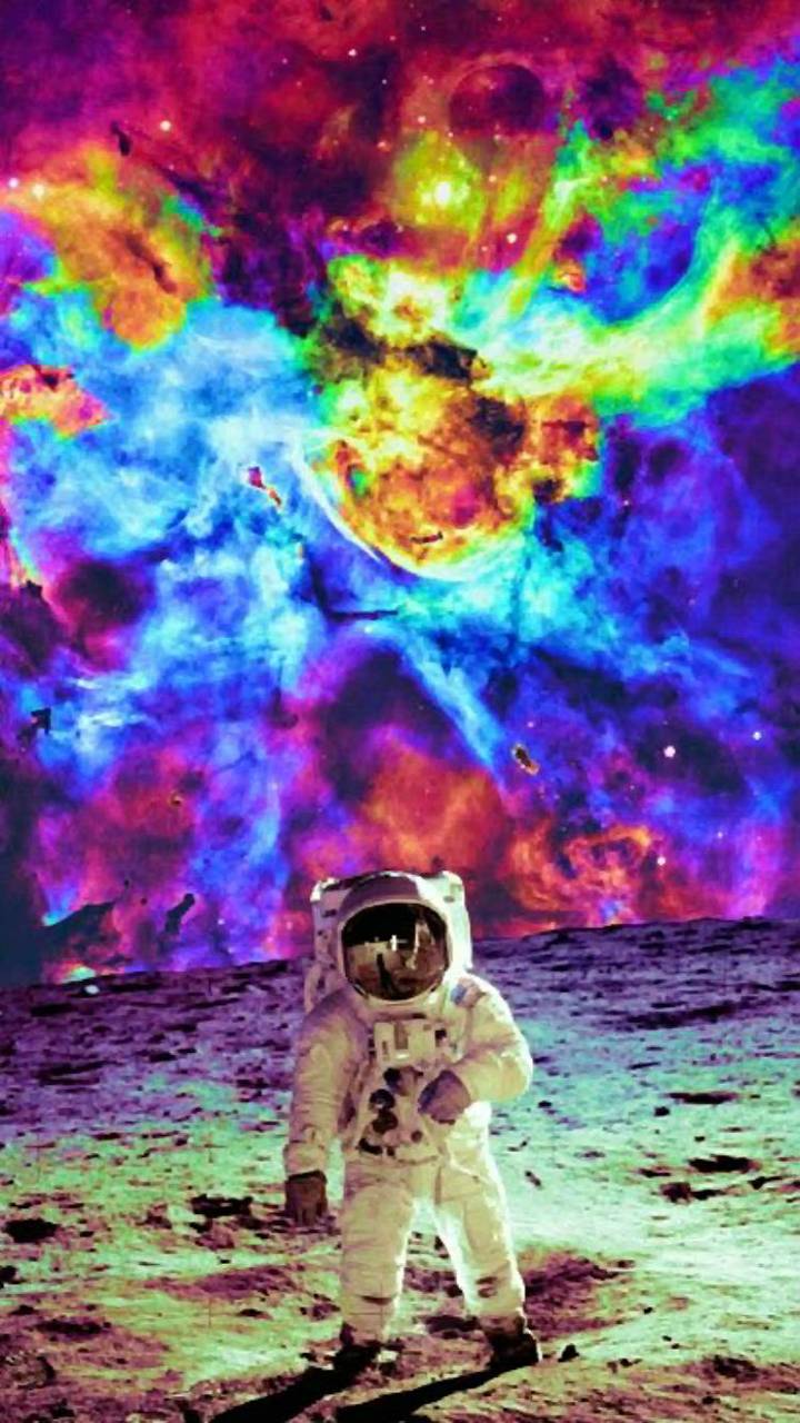 720x1280 Trippy Space Wallpaper
