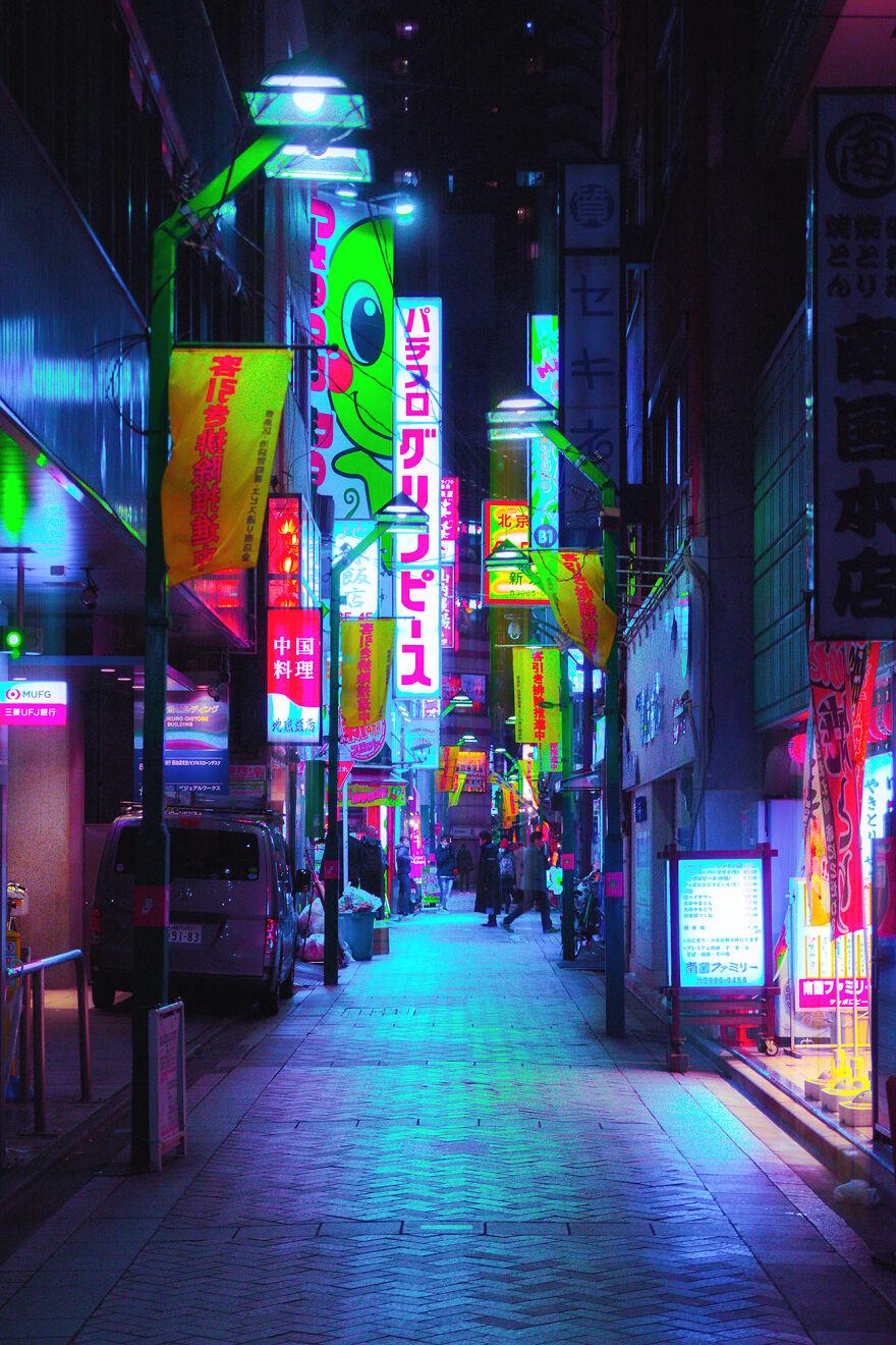 Tokyo Neon Lights Wallpapers - Top Free Tokyo Neon Lights Backgrounds ...