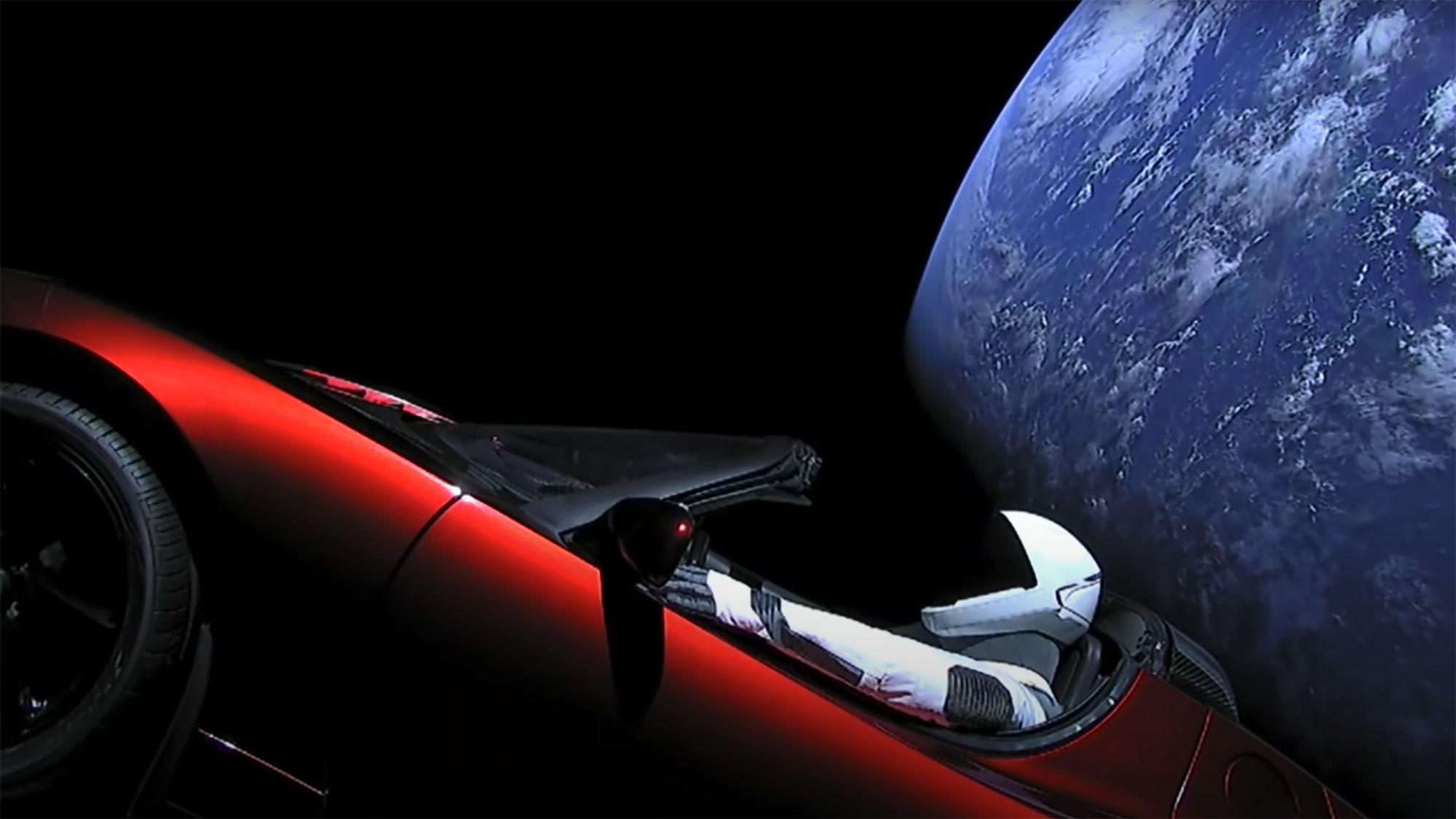 2000x1125 Elon Musk launched his own Tesla roadster to space four years ago. Where is it now?