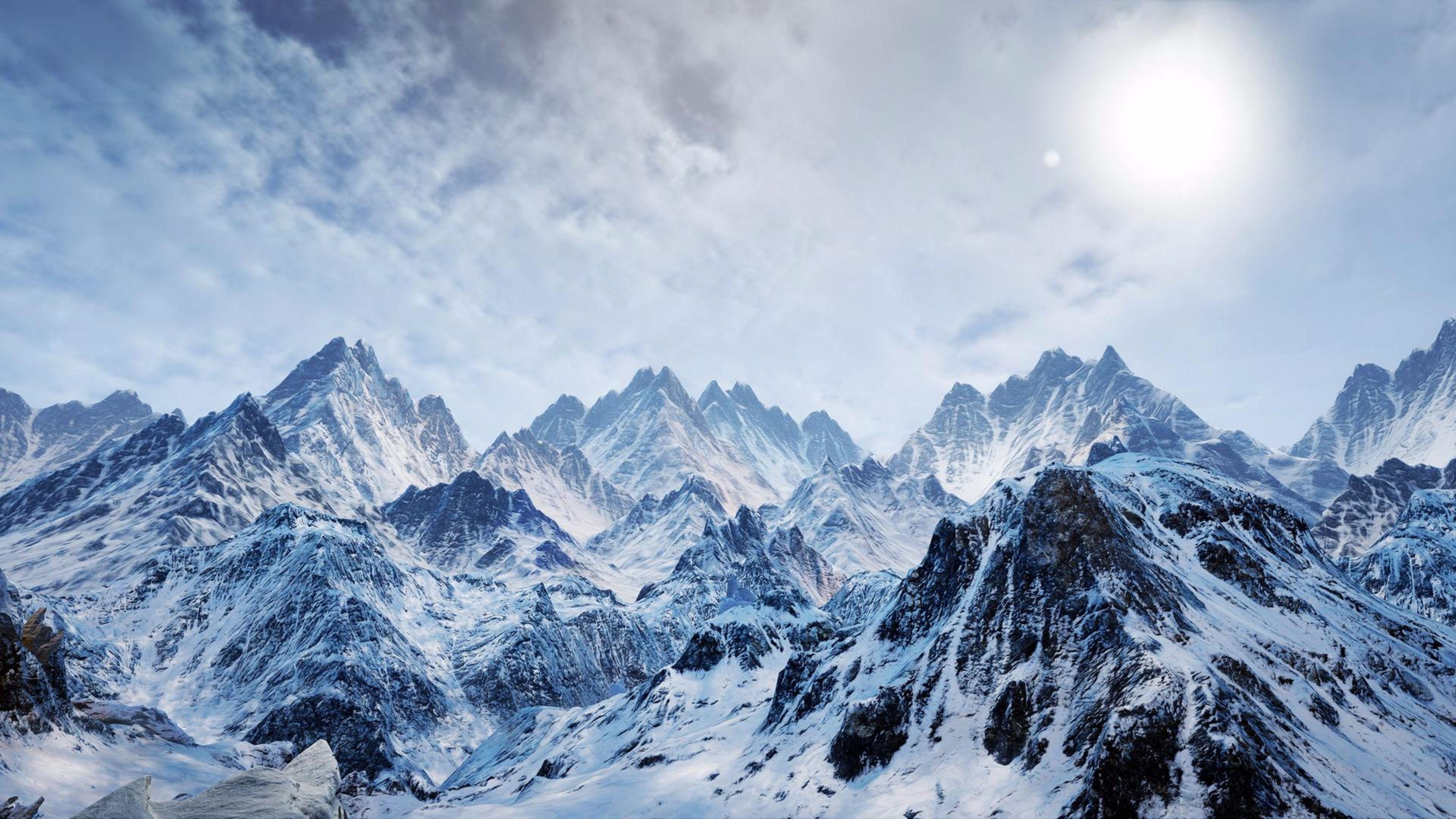 3840x2160 4K Mountain Wallpaper