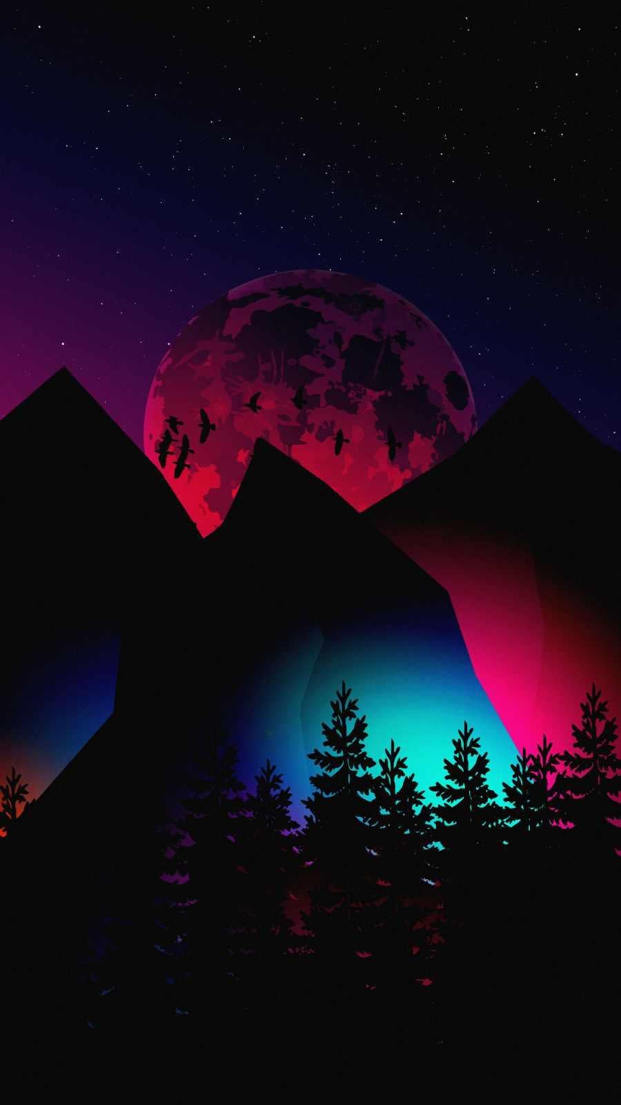 900x1600 Moon Mountains 4K IPhone Wallpaper Wallpaper : iPhone Wallpaper