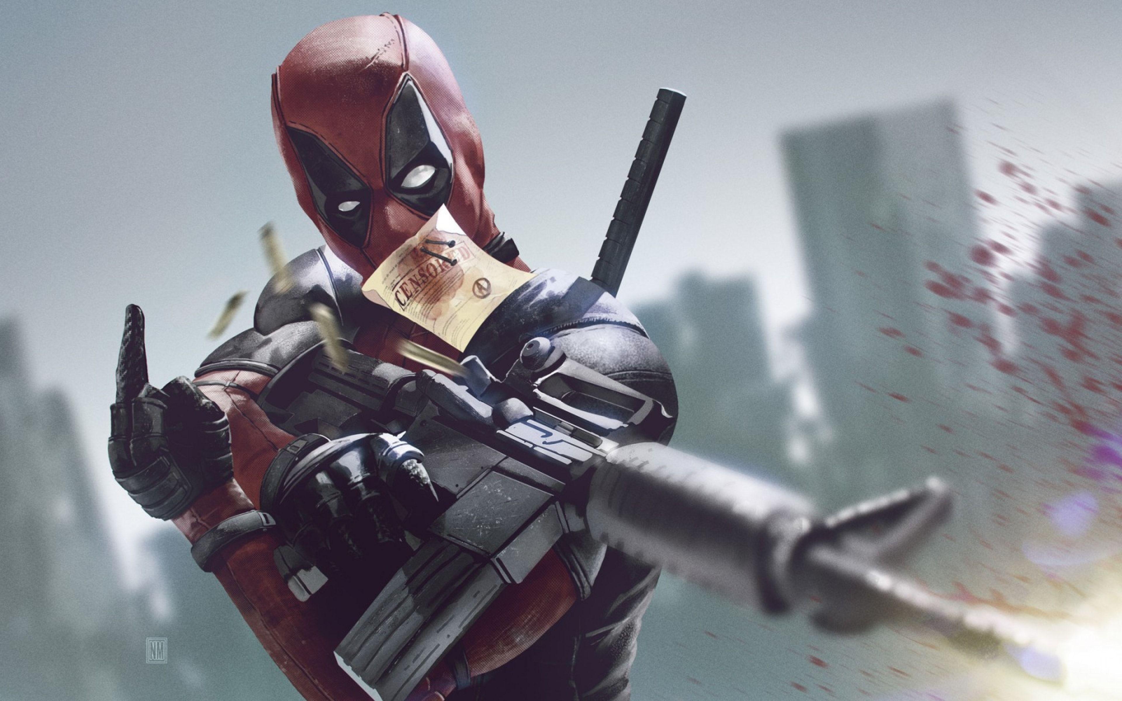 3840x2400 Deadpool Ryan Reynolds Marvel Backgorund Wallpaper and Free