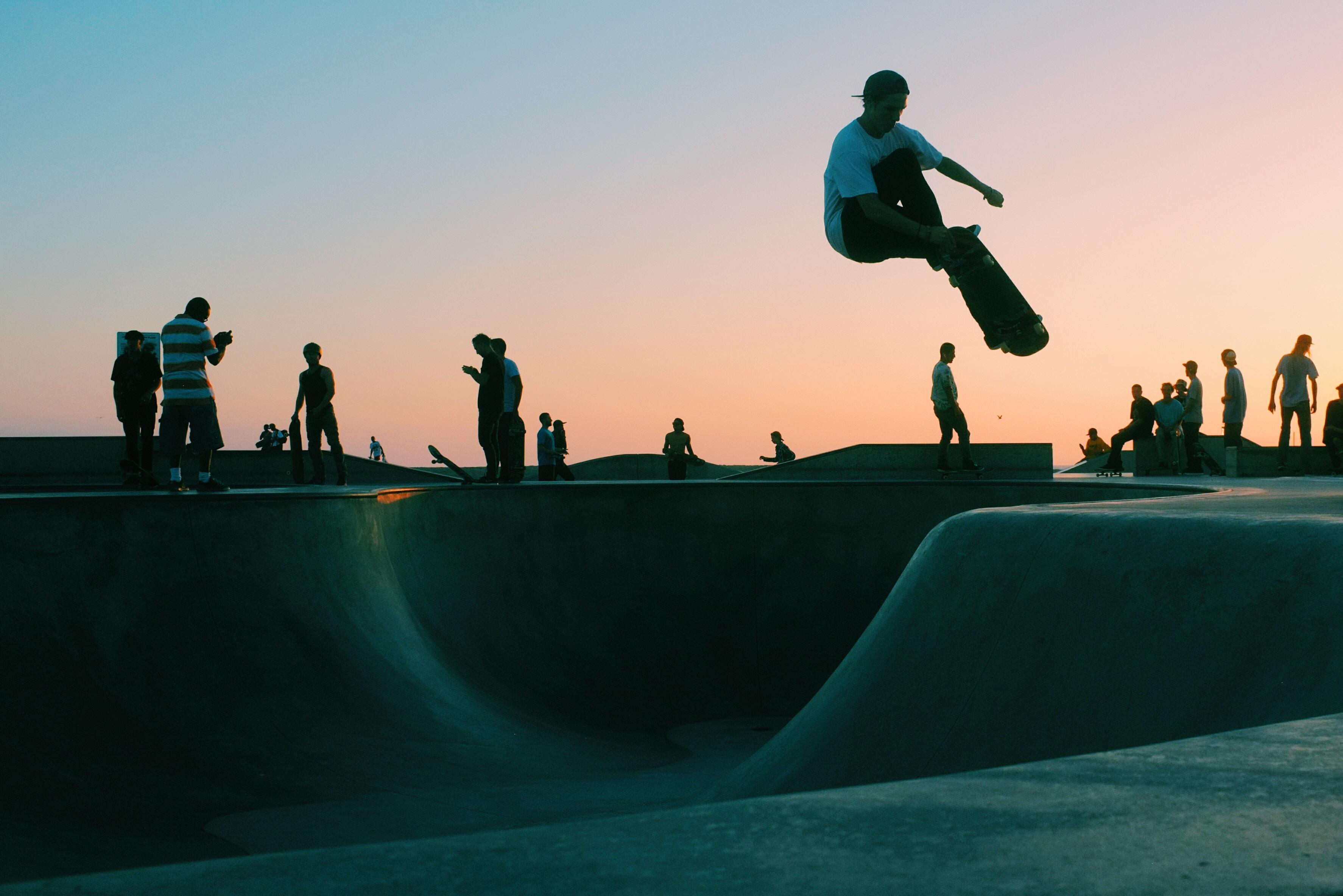 3548x2367 3548x2367 skate, PNG image, man, skateboard, venice skate park, sunset, beach, skateboarder, together, sport, group, skateboarding, person, boy, young, silhouette, summer, skater, skate park, skatepark, sky Gallery HD Wallpaper