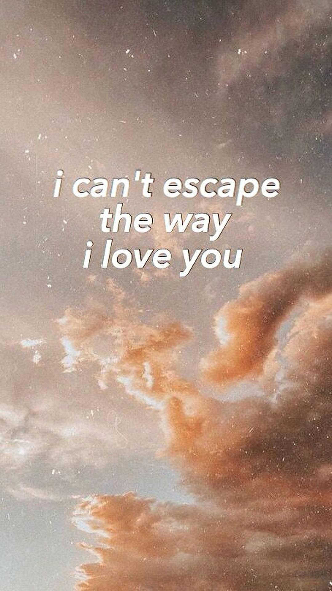 1079x1920 Download Aesthetic Clouds I Love You Wallpaper
