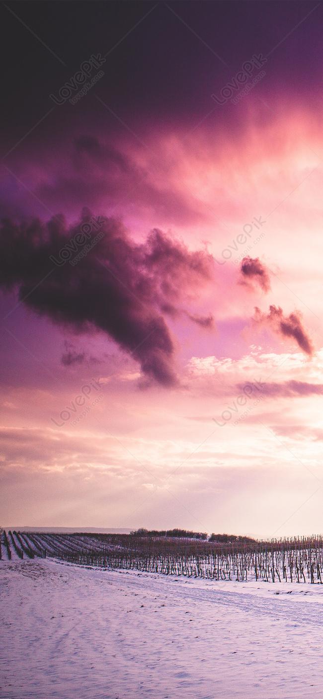 650x1407 Fire Cloud Wallpaper Image Free Download