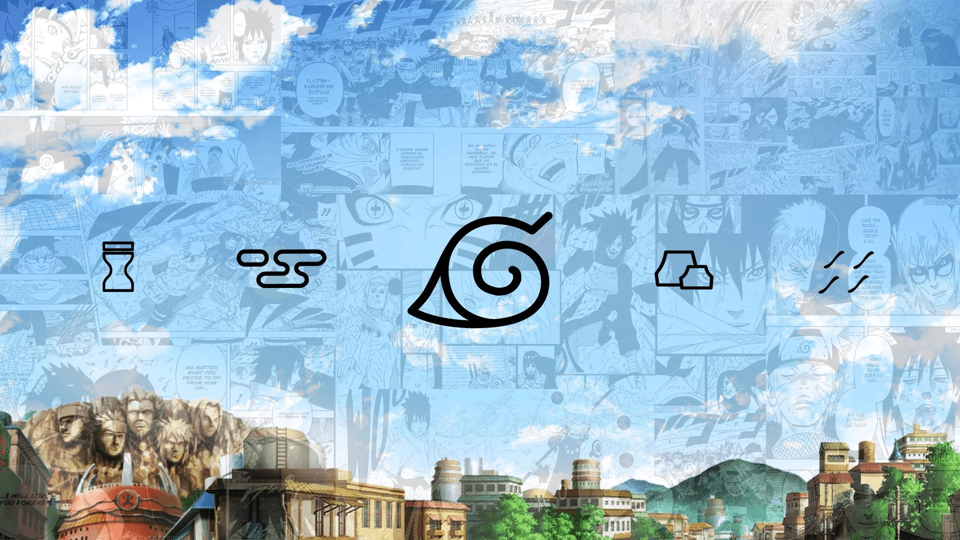 1920x1080 Naruto Leaf Village Wallpaper
