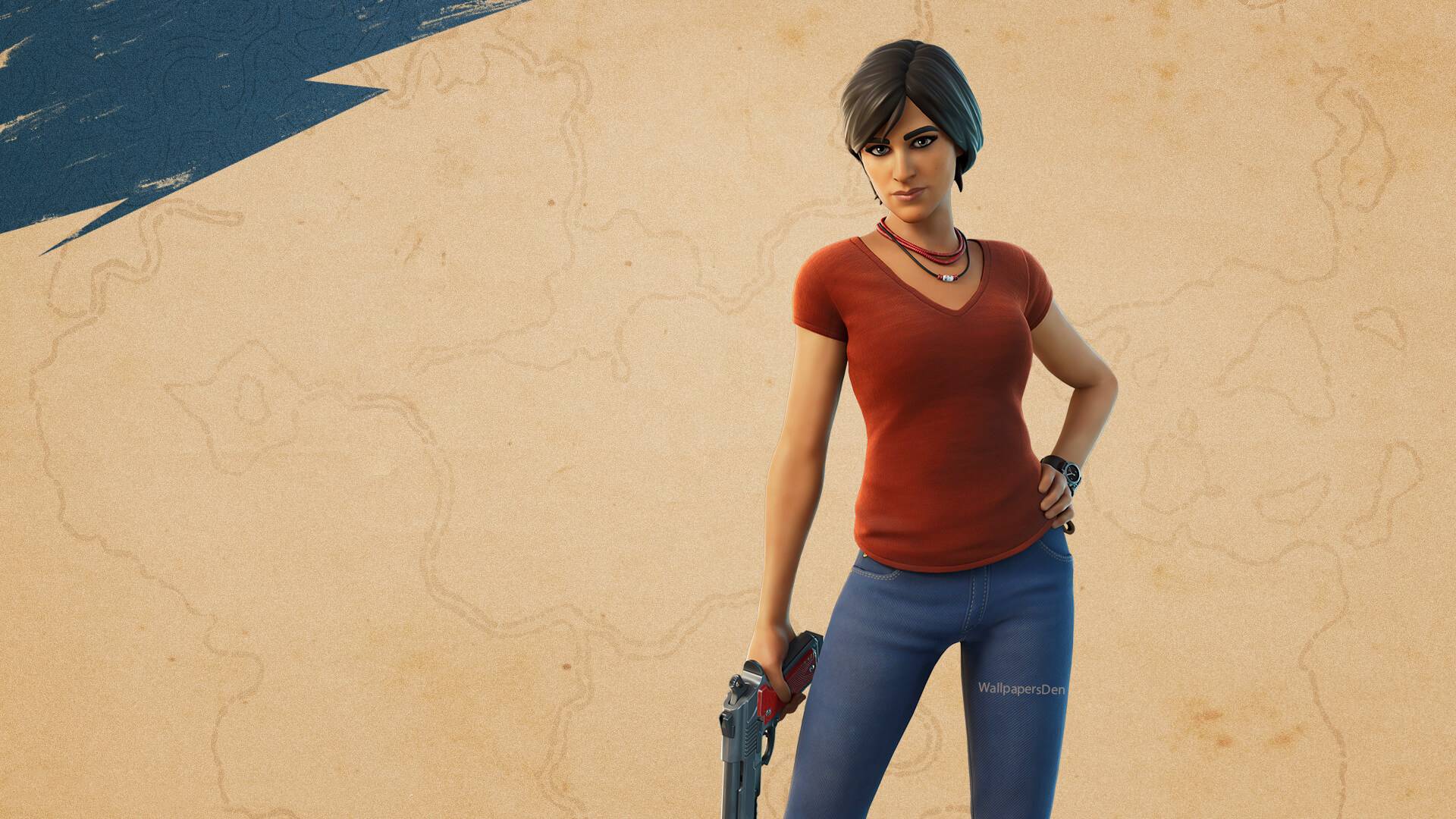 1920x1080 Chloe Frazer Uncharted HD Fortnite Skin Wallpaper, HD Games 4K Wallpaper, Image, Photo and Background